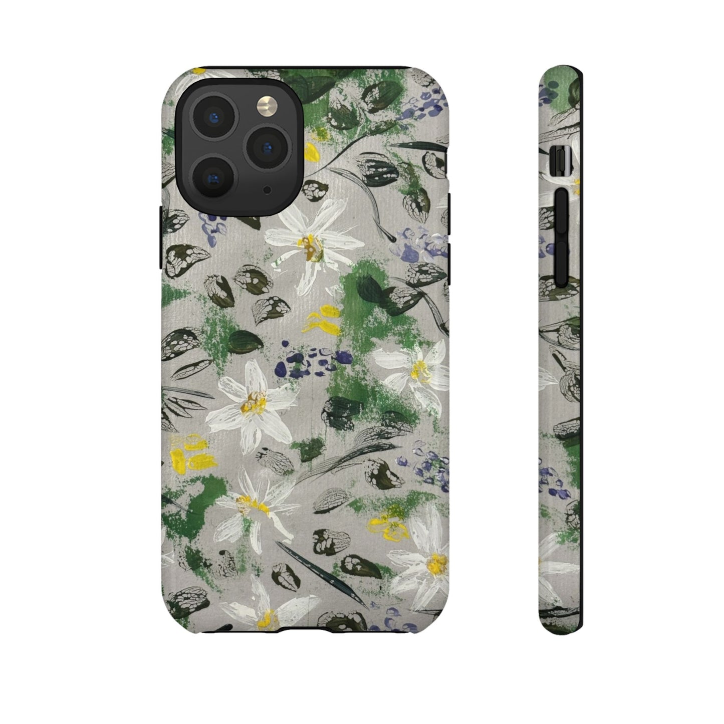 The Secret Woodland Garden Tough Phone Case | Botanical Floral iPhone Case | Whimsical Wildflower Phone Cover