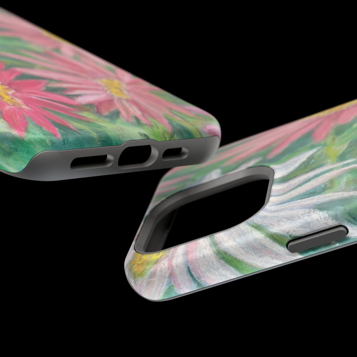 Painted Daisy  Magnetic Phone Case — Impact‑Resistant Protective Cover