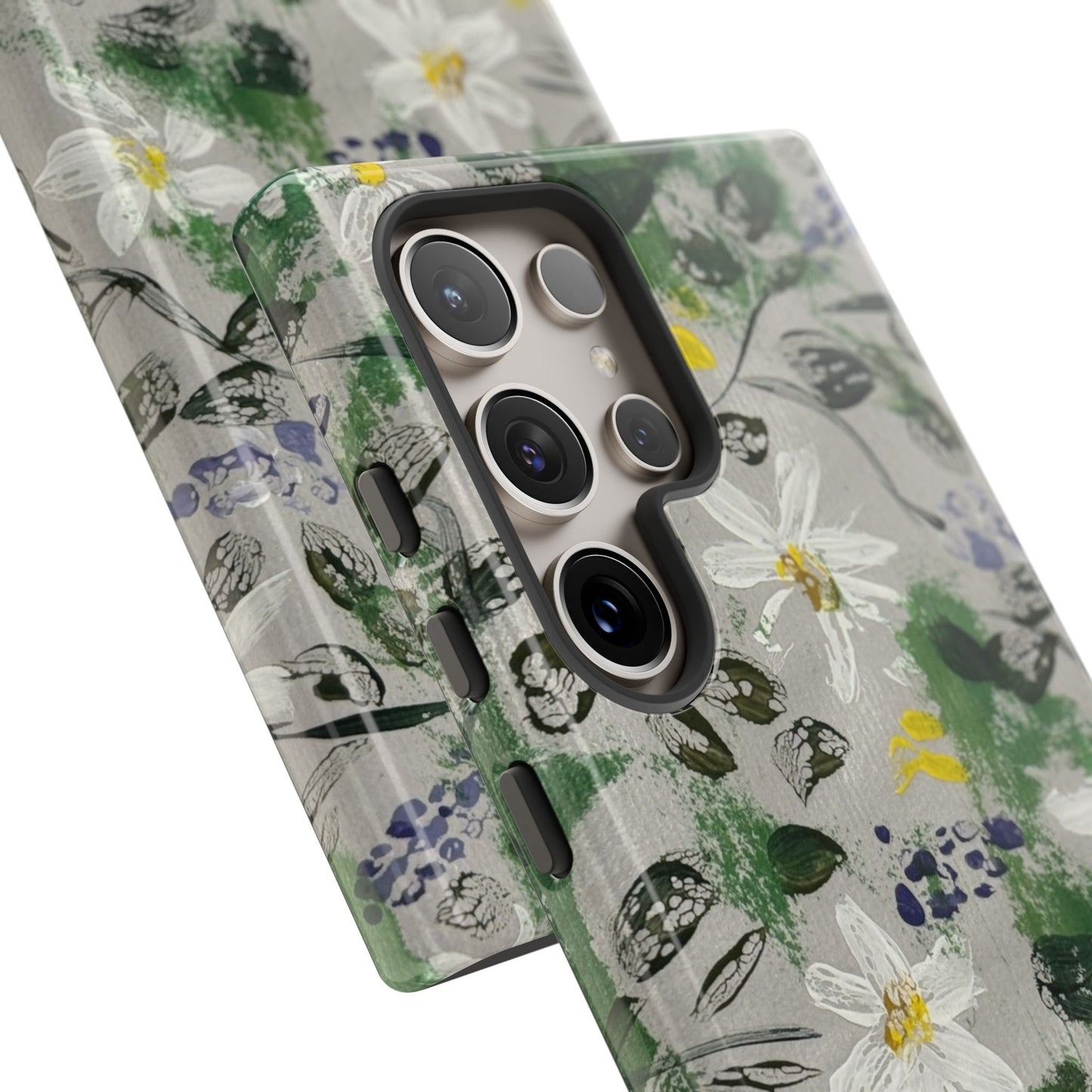 The Secret Woodland Garden Tough Phone Case | Botanical Floral iPhone Case | Whimsical Wildflower Phone Cover