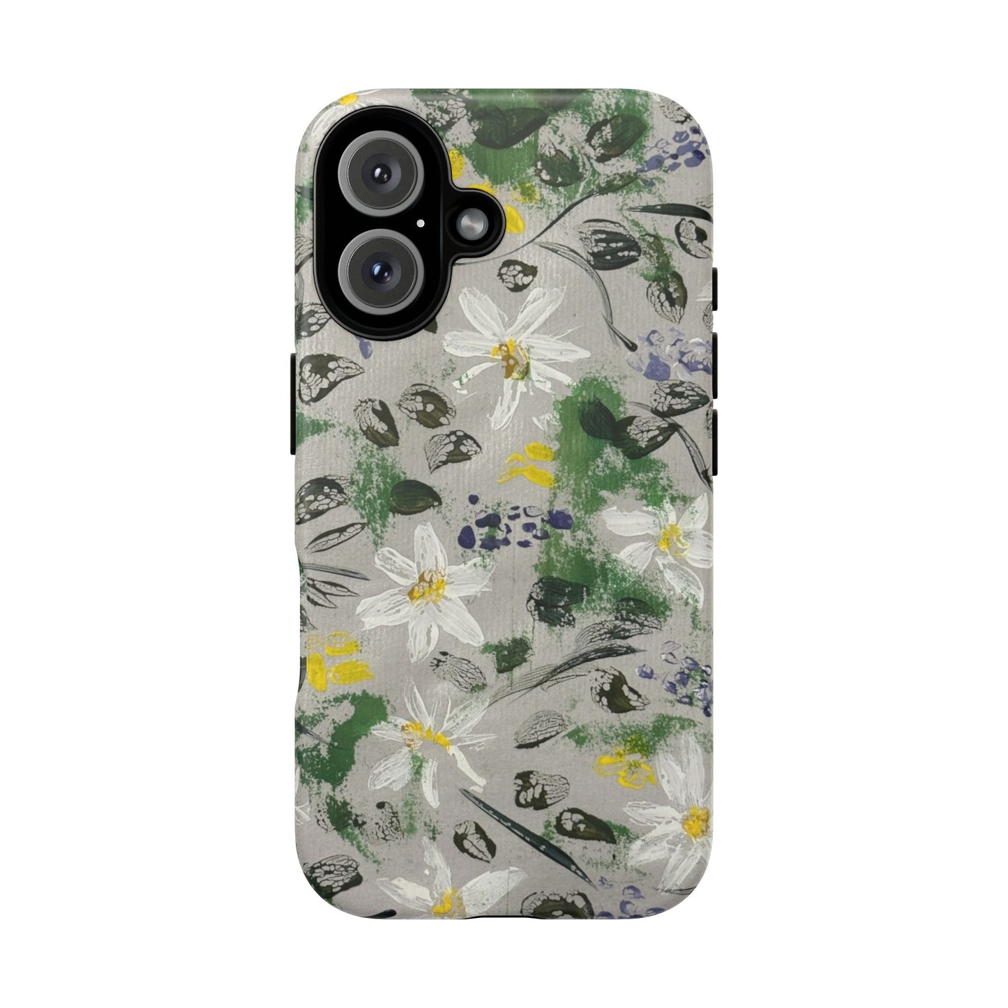 The Secret Woodland Garden Tough Phone Case | Botanical Floral iPhone Case | Whimsical Wildflower Phone Cover