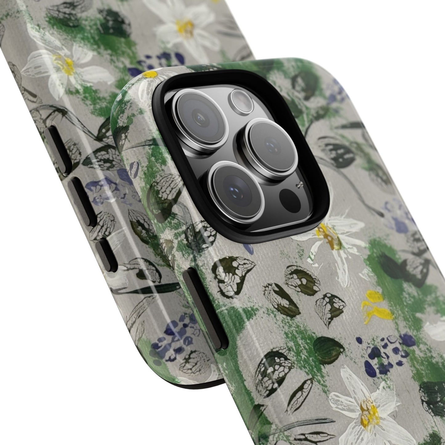 The Secret Woodland Garden Tough Phone Case | Botanical Floral iPhone Case | Whimsical Wildflower Phone Cover
