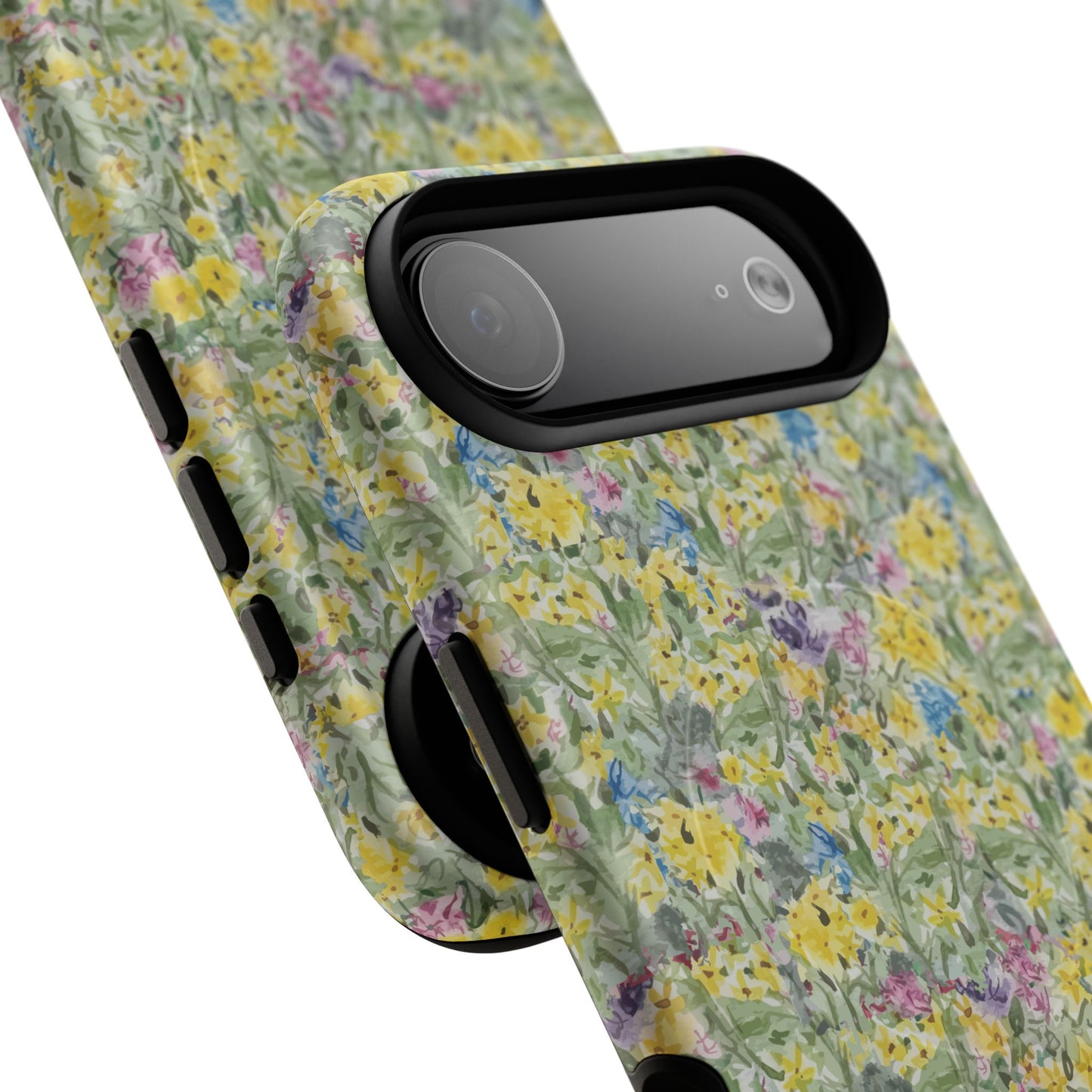 Wildflower Meadow Tough Magnetic Phone Case Watercolor Floral Botanical Case