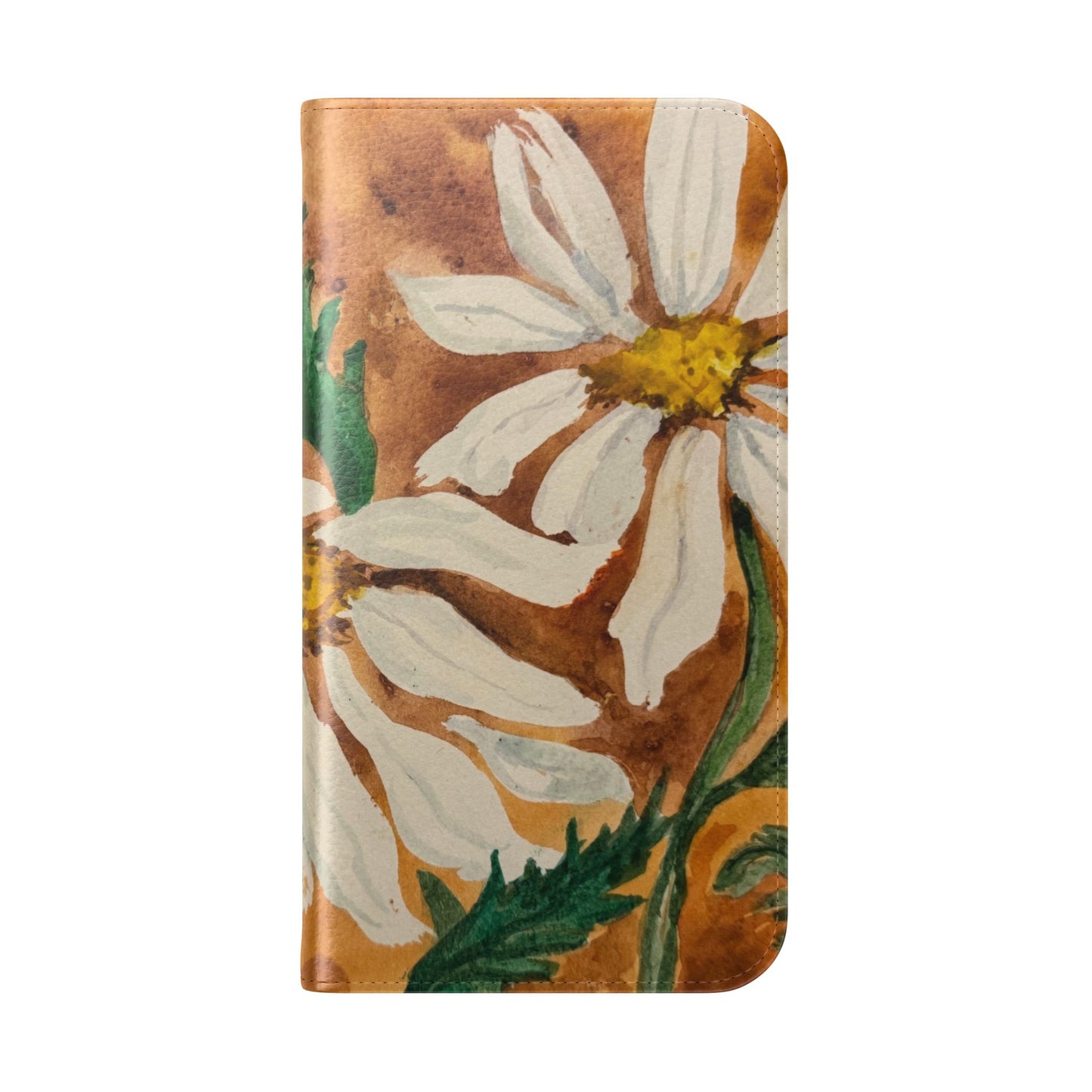 Golden Hour Daisies — Fold-Over Phone Case