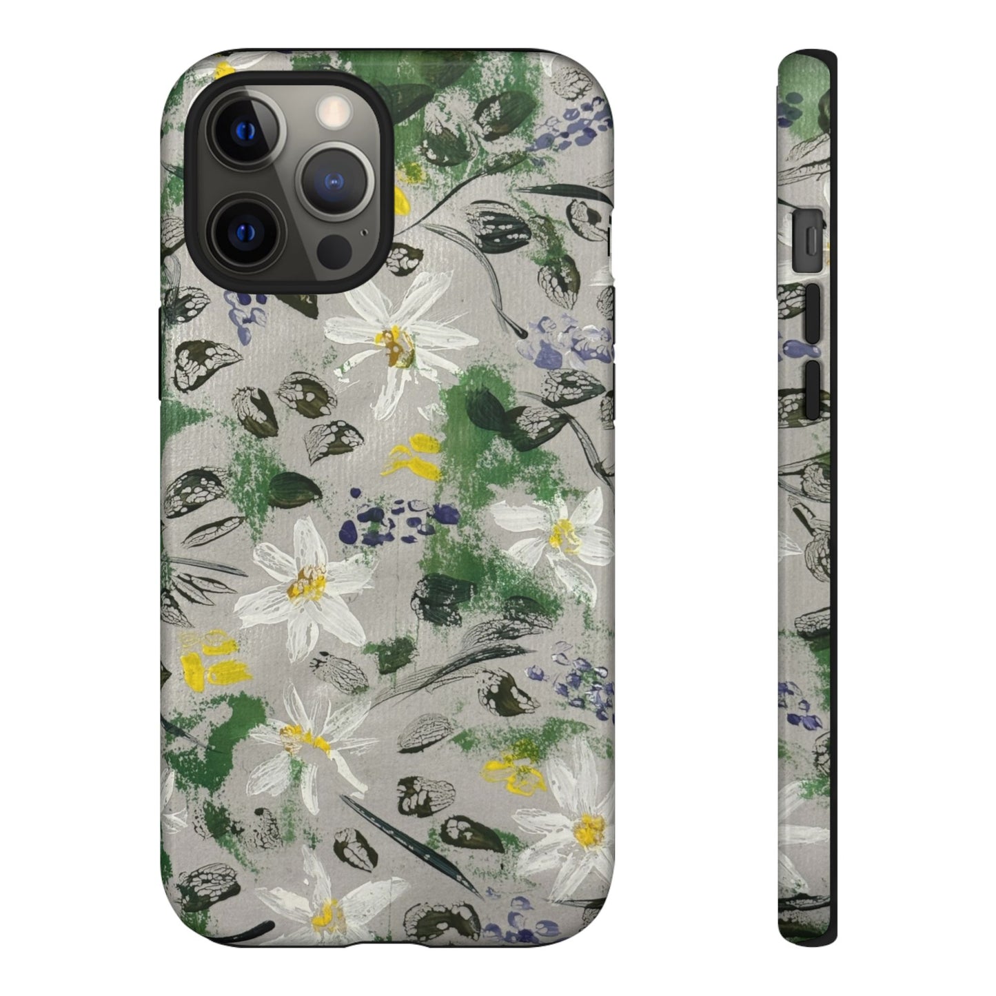 The Secret Woodland Garden Tough Phone Case | Botanical Floral iPhone Case | Whimsical Wildflower Phone Cover