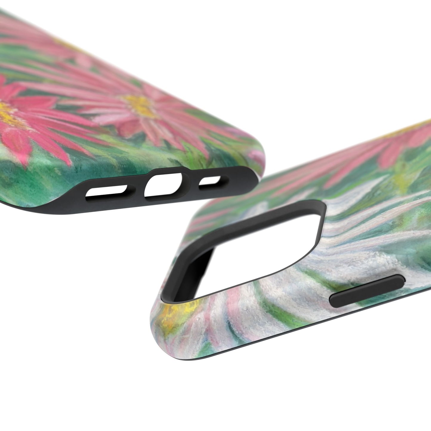 Painted Daisy  Magnetic Phone Case — Impact‑Resistant Protective Cover