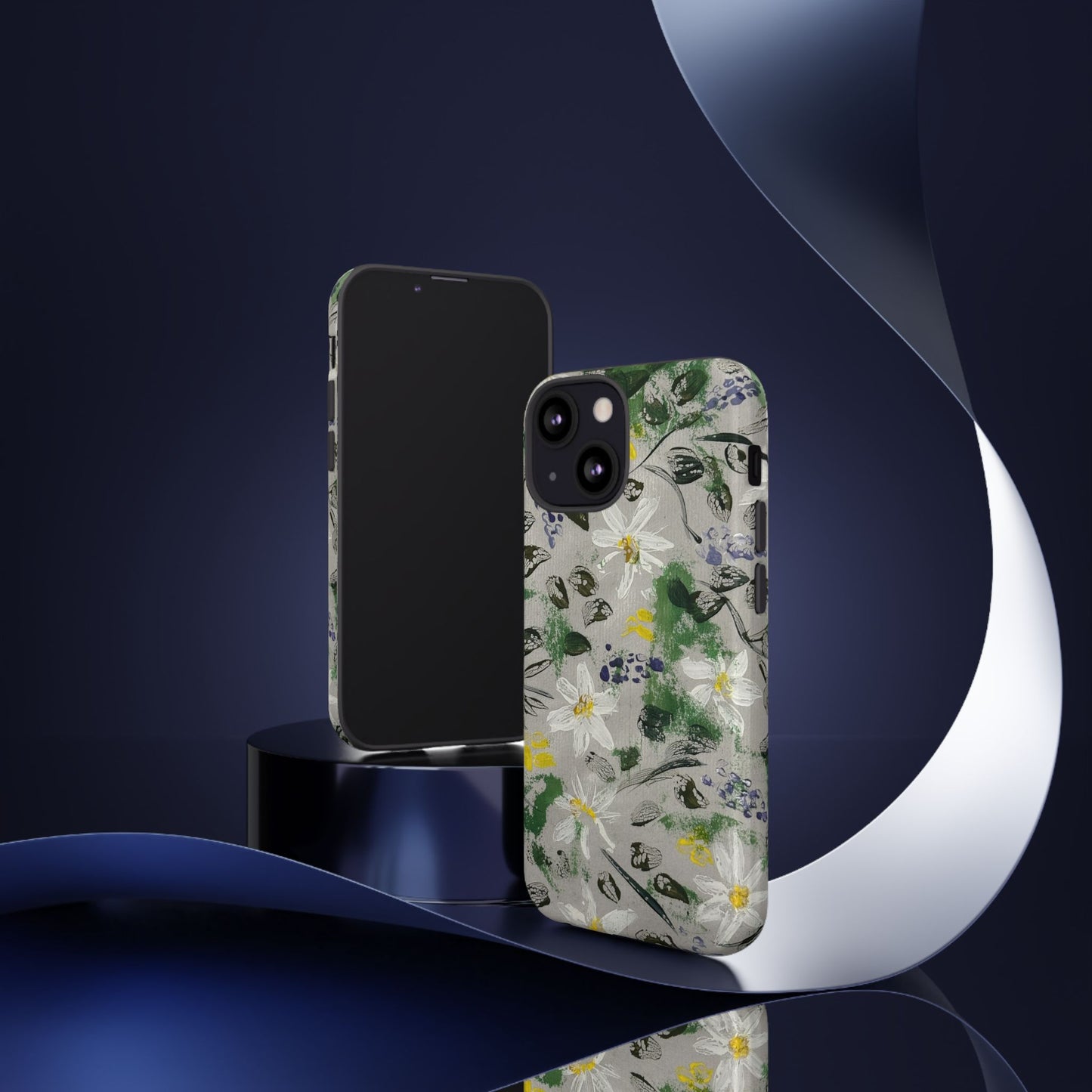 The Secret Woodland Garden Tough Phone Case | Botanical Floral iPhone Case | Whimsical Wildflower Phone Cover