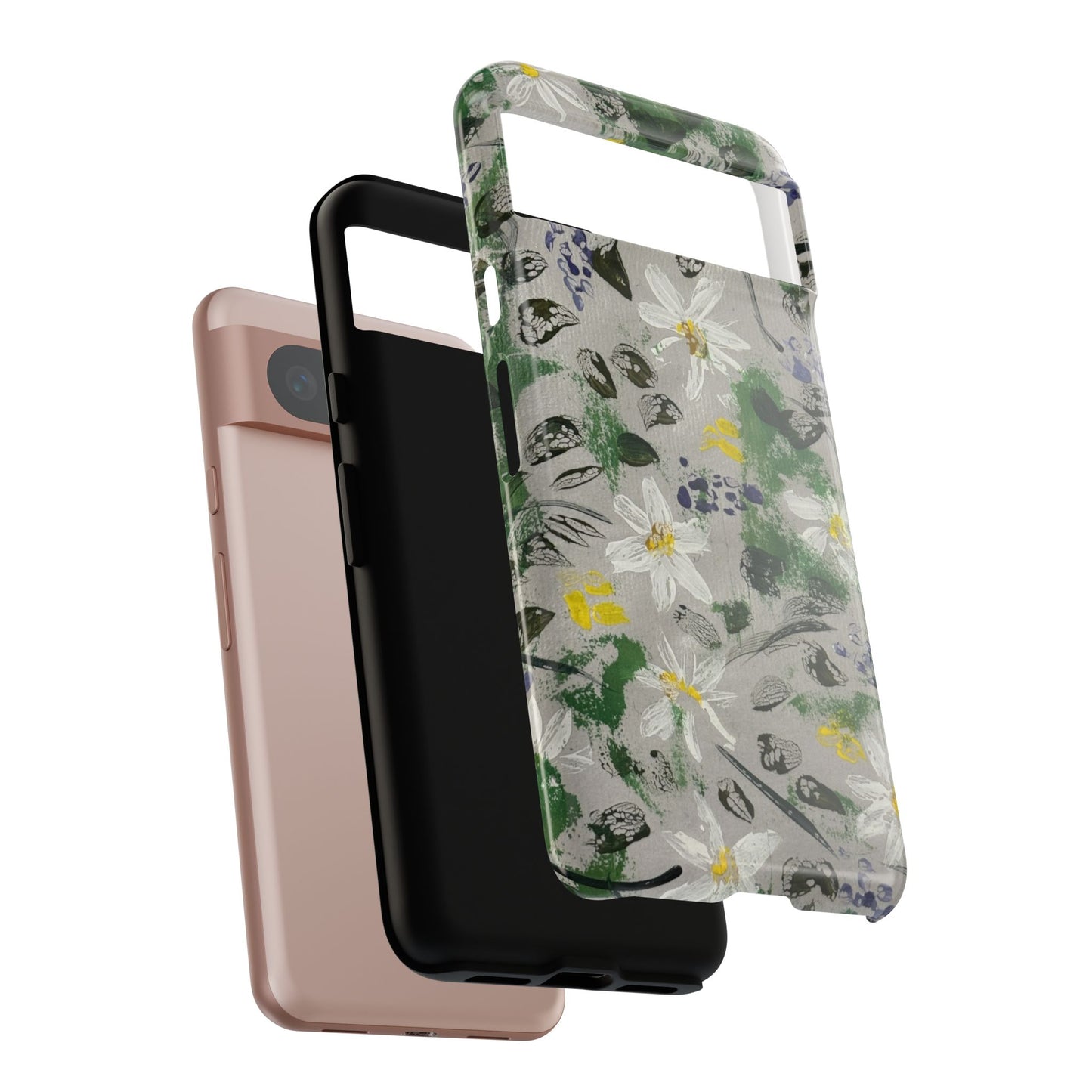 The Secret Woodland Garden Tough Phone Case | Botanical Floral iPhone Case | Whimsical Wildflower Phone Cover