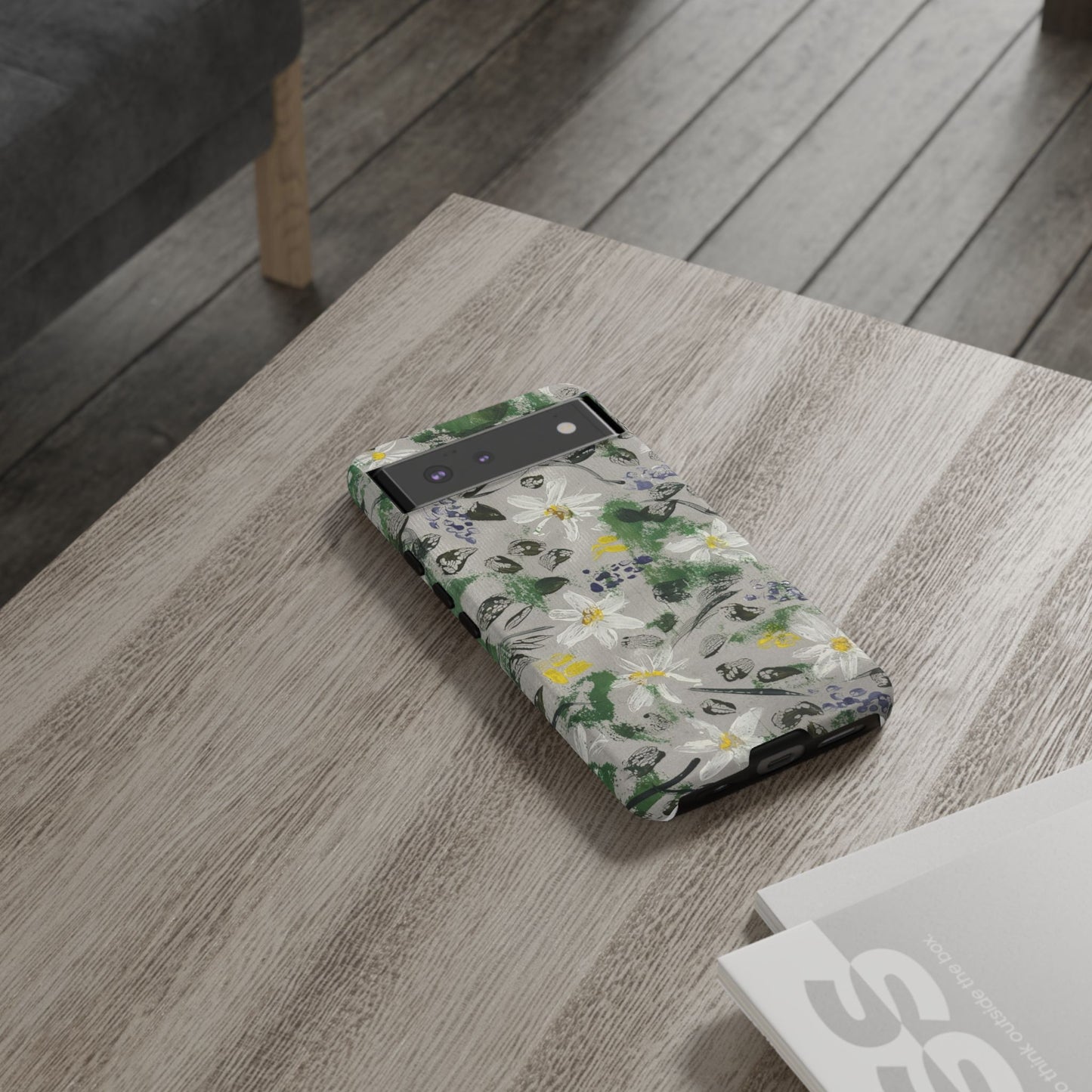 The Secret Woodland Garden Tough Phone Case | Botanical Floral iPhone Case | Whimsical Wildflower Phone Cover