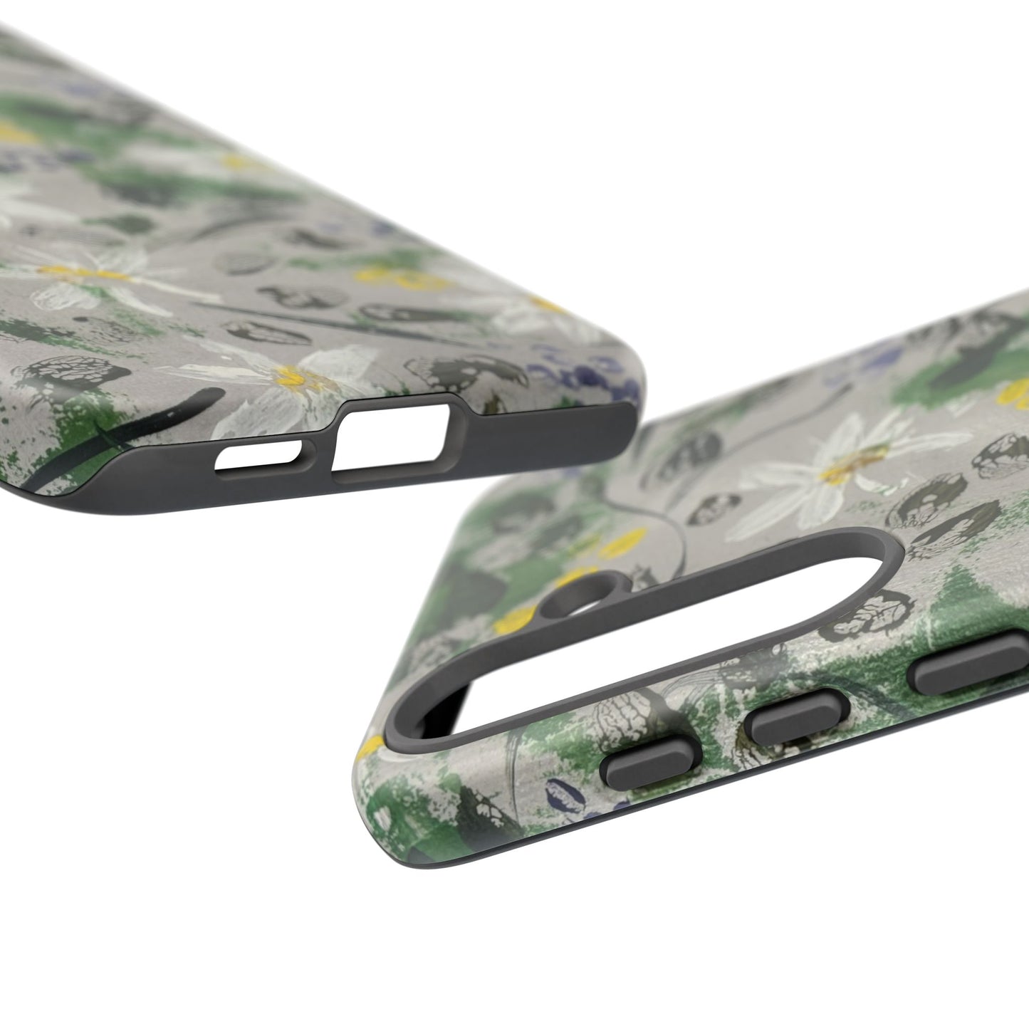The Secret Woodland Garden Tough Phone Case | Botanical Floral iPhone Case | Whimsical Wildflower Phone Cover