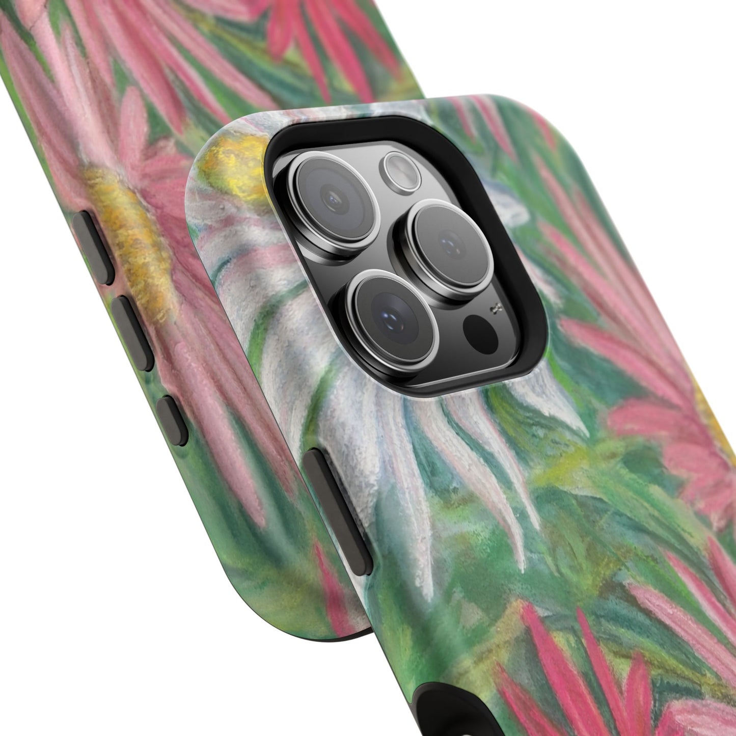 Painted Daisy  Magnetic Phone Case — Impact‑Resistant Protective Cover