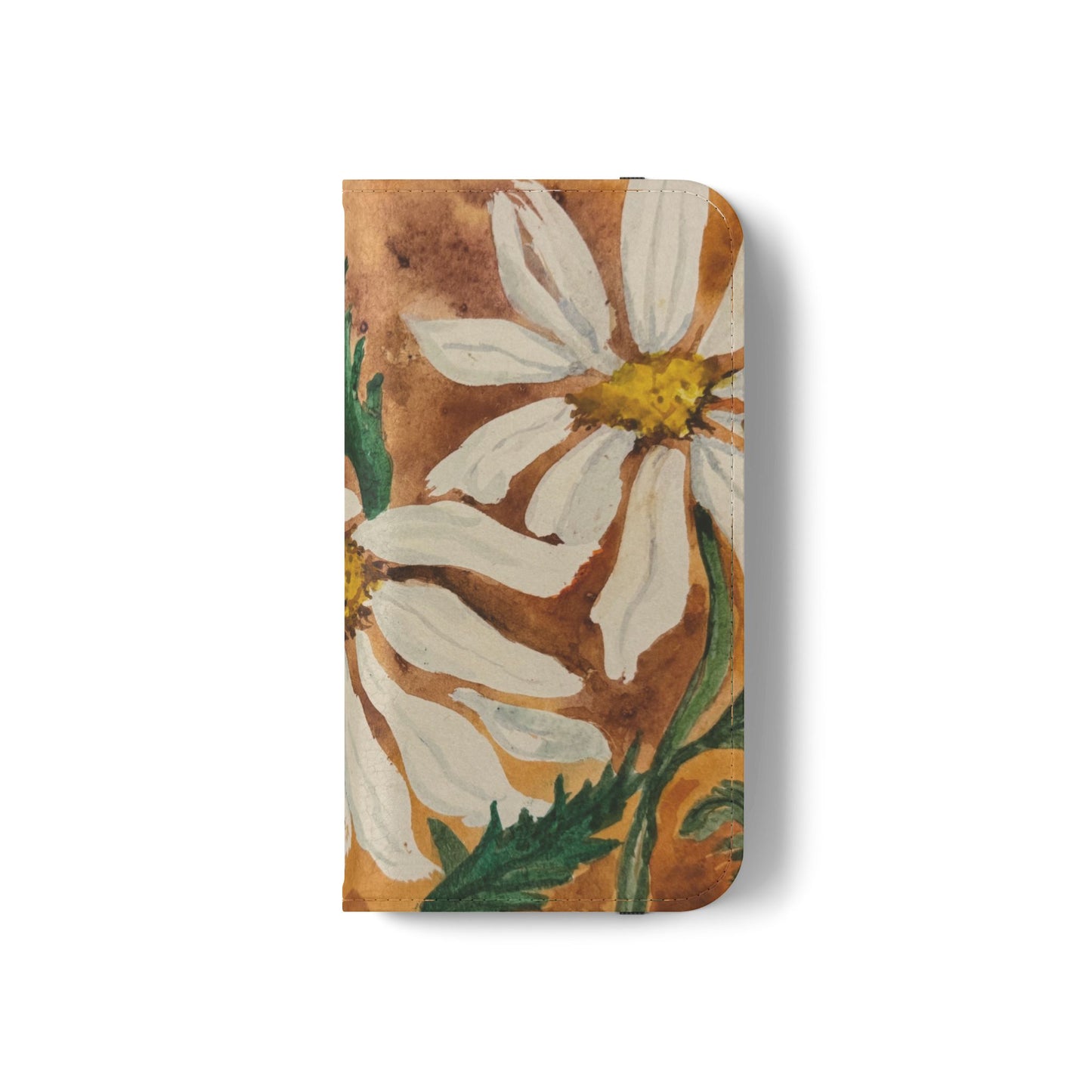 Golden Hour Daisies — Fold-Over Phone Case