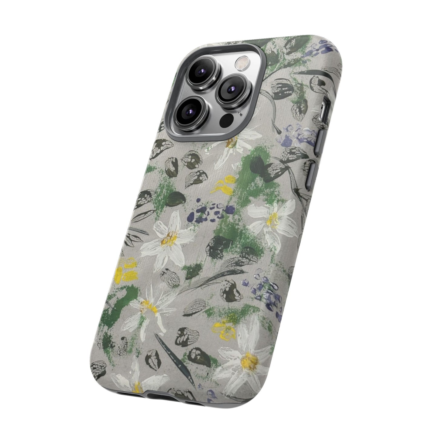 The Secret Woodland Garden Tough Phone Case | Botanical Floral iPhone Case | Whimsical Wildflower Phone Cover