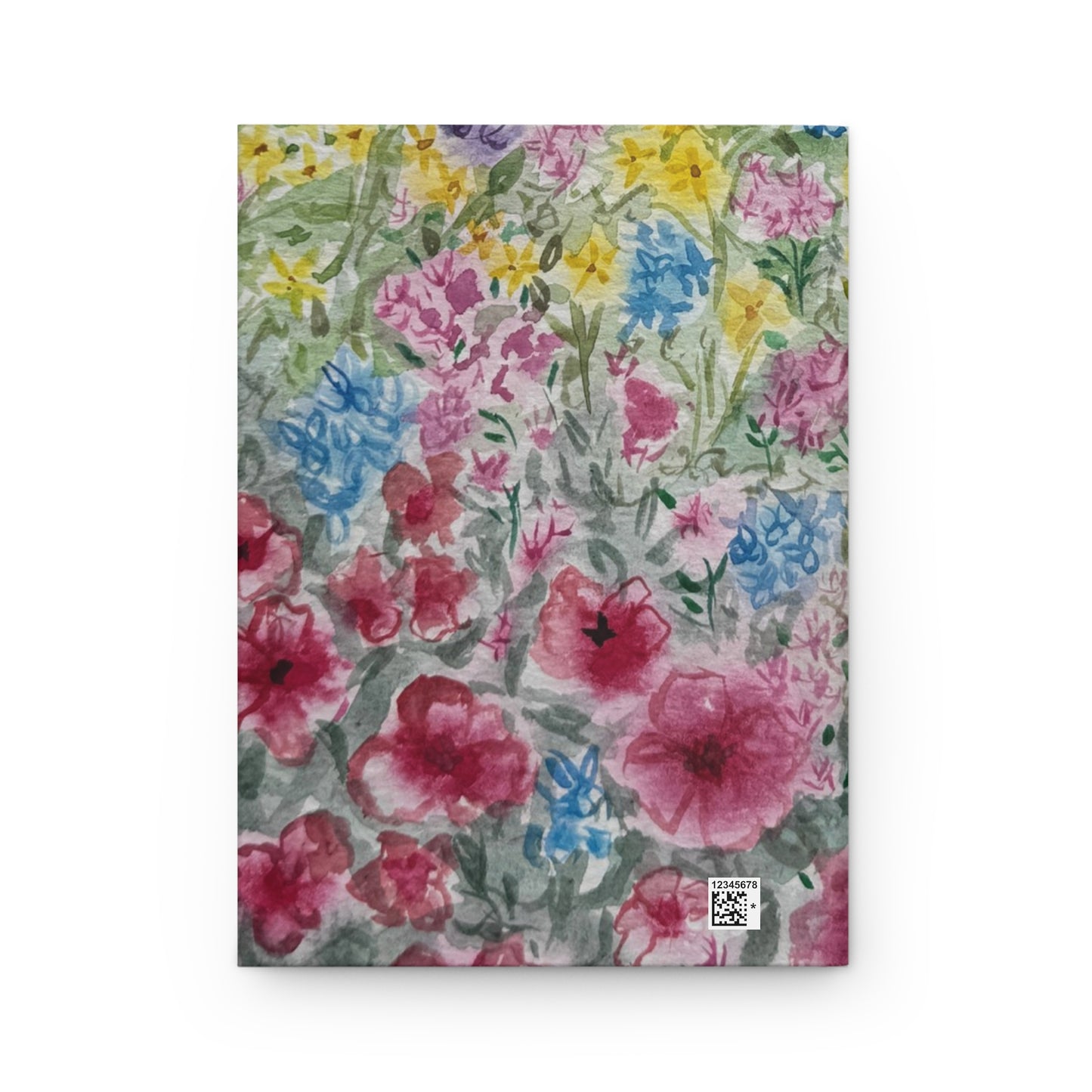 Gardening Journal – Meadow Blooms Watercolor Wildflower Notebook