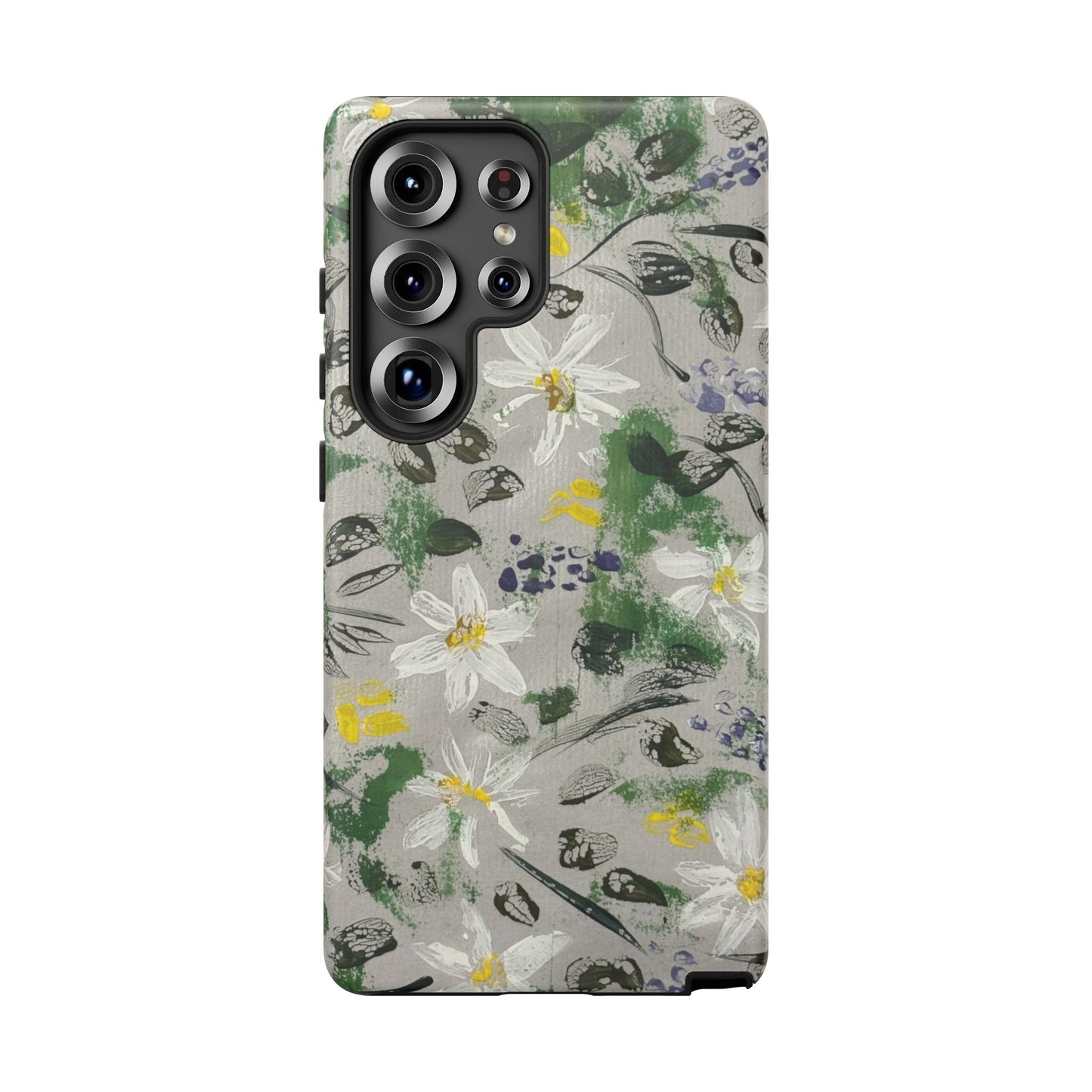 The Secret Woodland Garden Tough Phone Case | Botanical Floral iPhone Case | Whimsical Wildflower Phone Cover