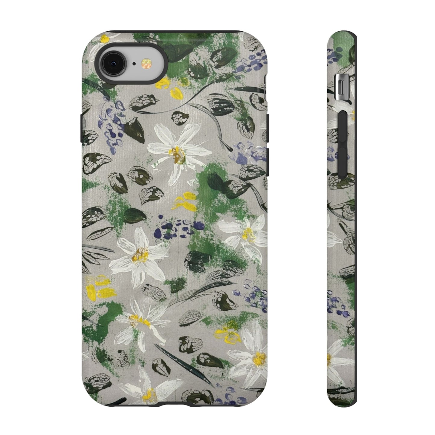 The Secret Woodland Garden Tough Phone Case | Botanical Floral iPhone Case | Whimsical Wildflower Phone Cover