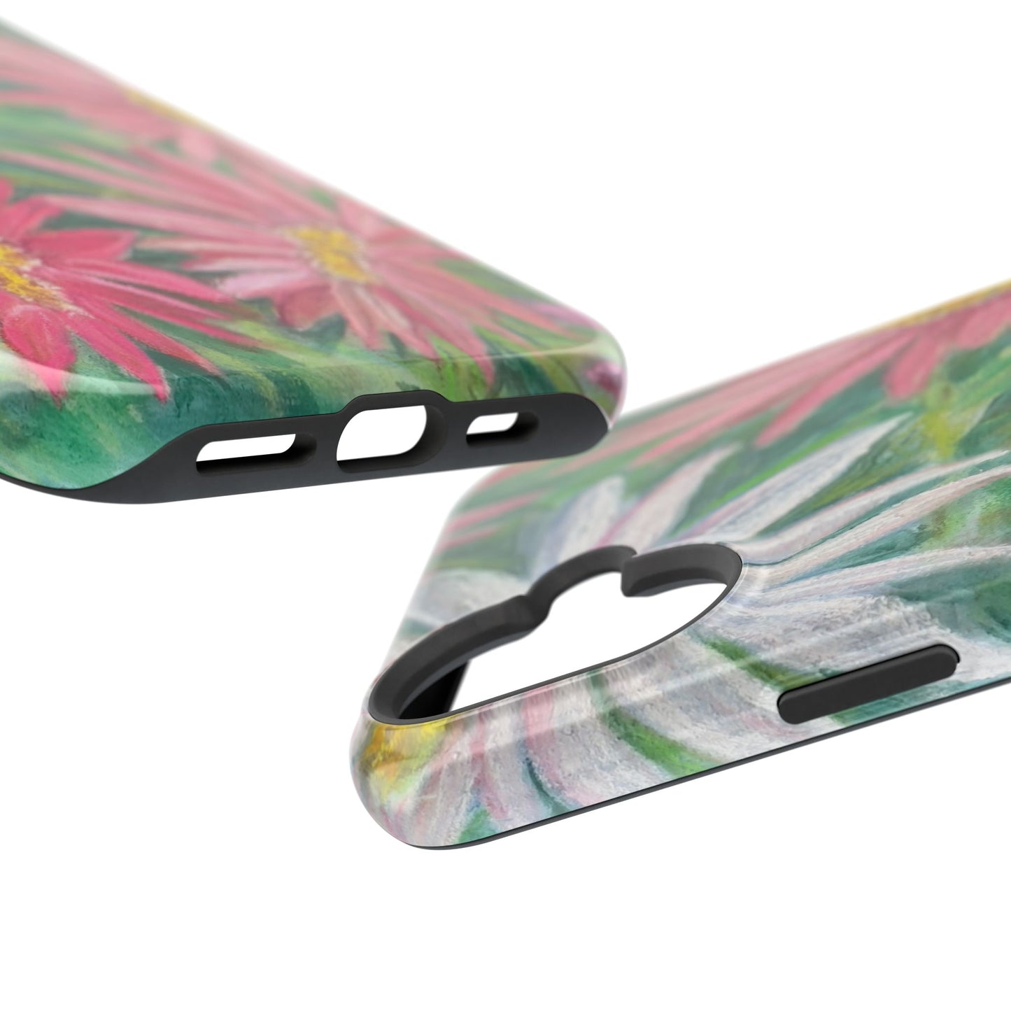 Painted Daisy  Magnetic Phone Case — Impact‑Resistant Protective Cover