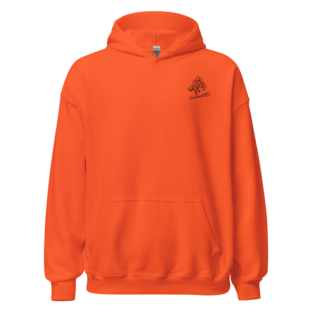 Good For The Soul Art Heavy Blend Hoodie — Orange, 5XL
