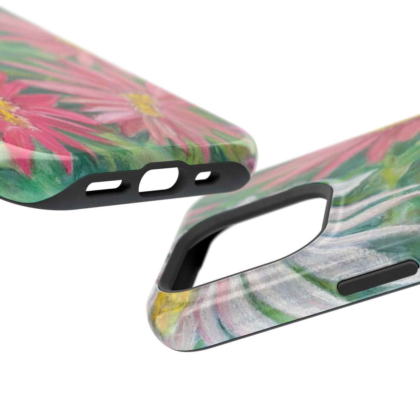 Painted Daisy  Magnetic Phone Case — Impact‑Resistant Protective Cover