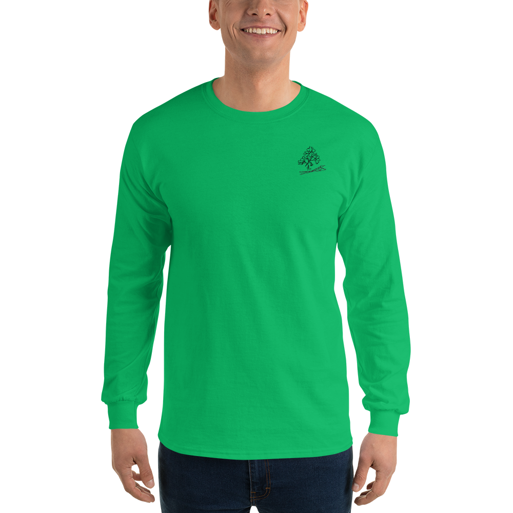 Good For The Soul Art Long Sleeve T-Shirt — Irish Green, 2XL