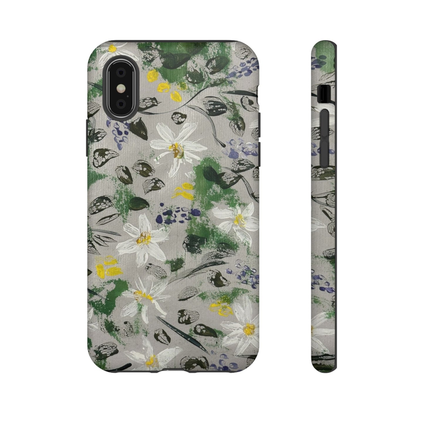 The Secret Woodland Garden Tough Phone Case | Botanical Floral iPhone Case | Whimsical Wildflower Phone Cover