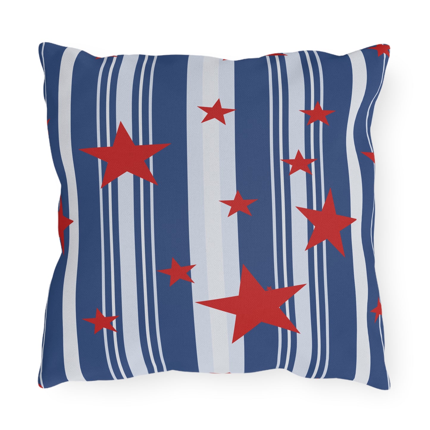 Americana Est. 1776 Pillow  Heritage Blue Outdoor Pillows