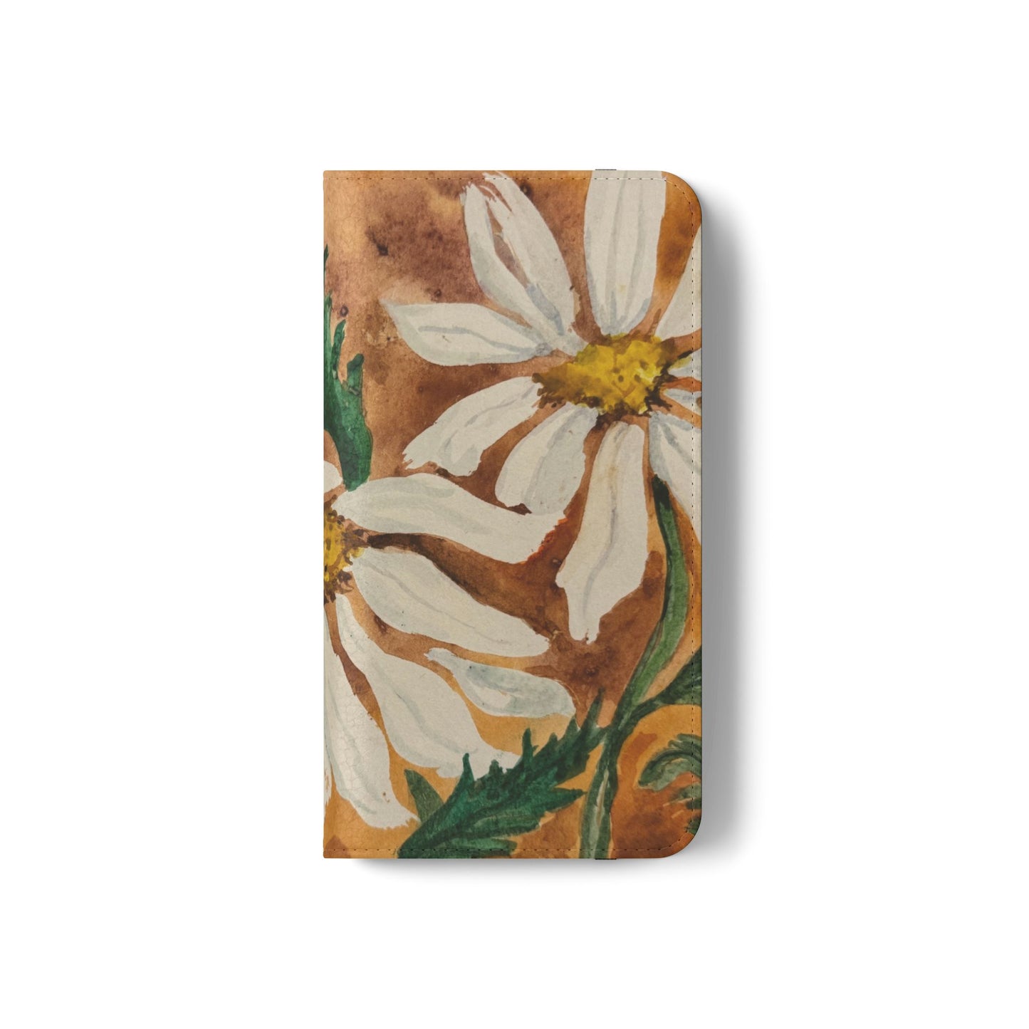 Golden Hour Daisies — Fold-Over Phone Case