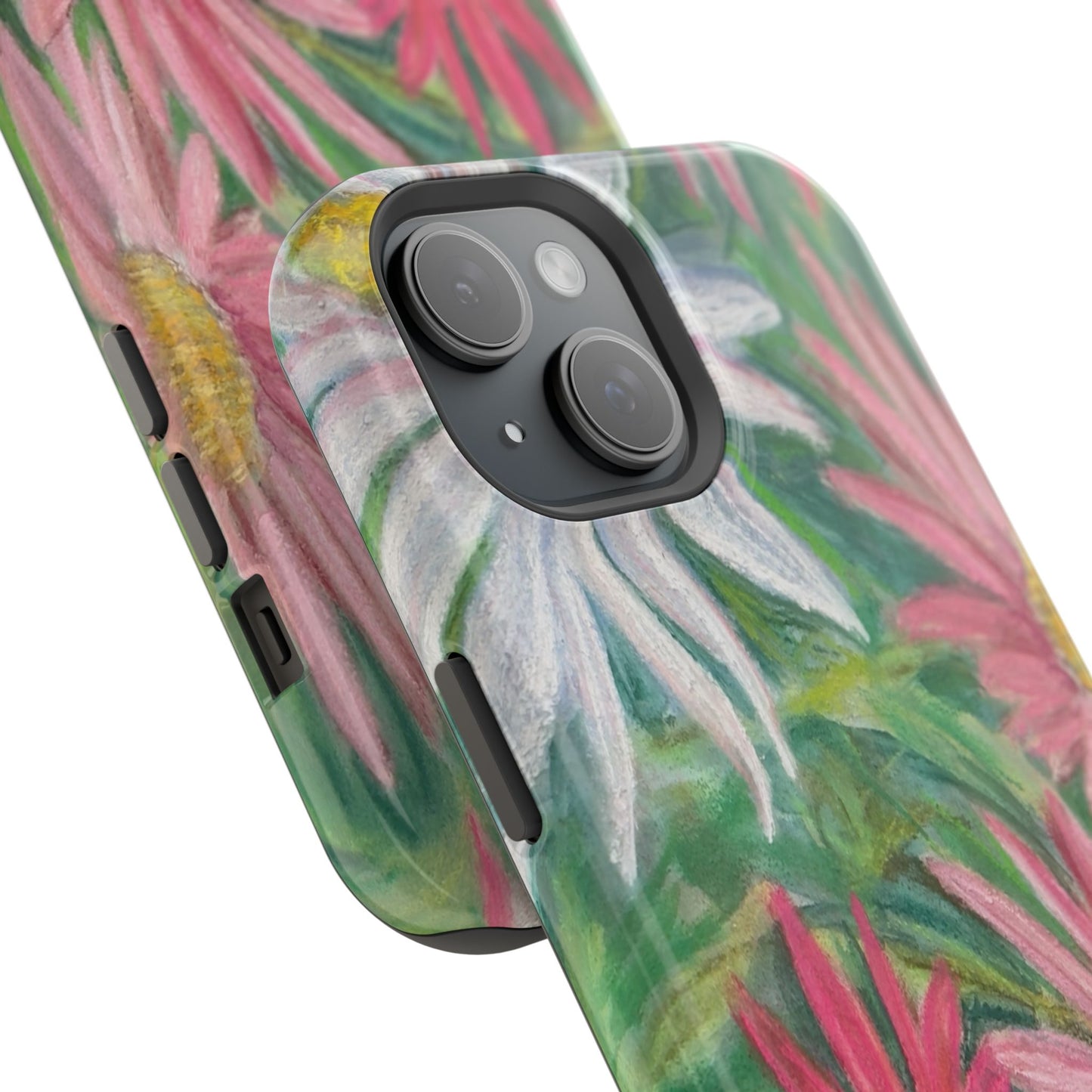 Painted Daisy  Magnetic Phone Case — Impact‑Resistant Protective Cover
