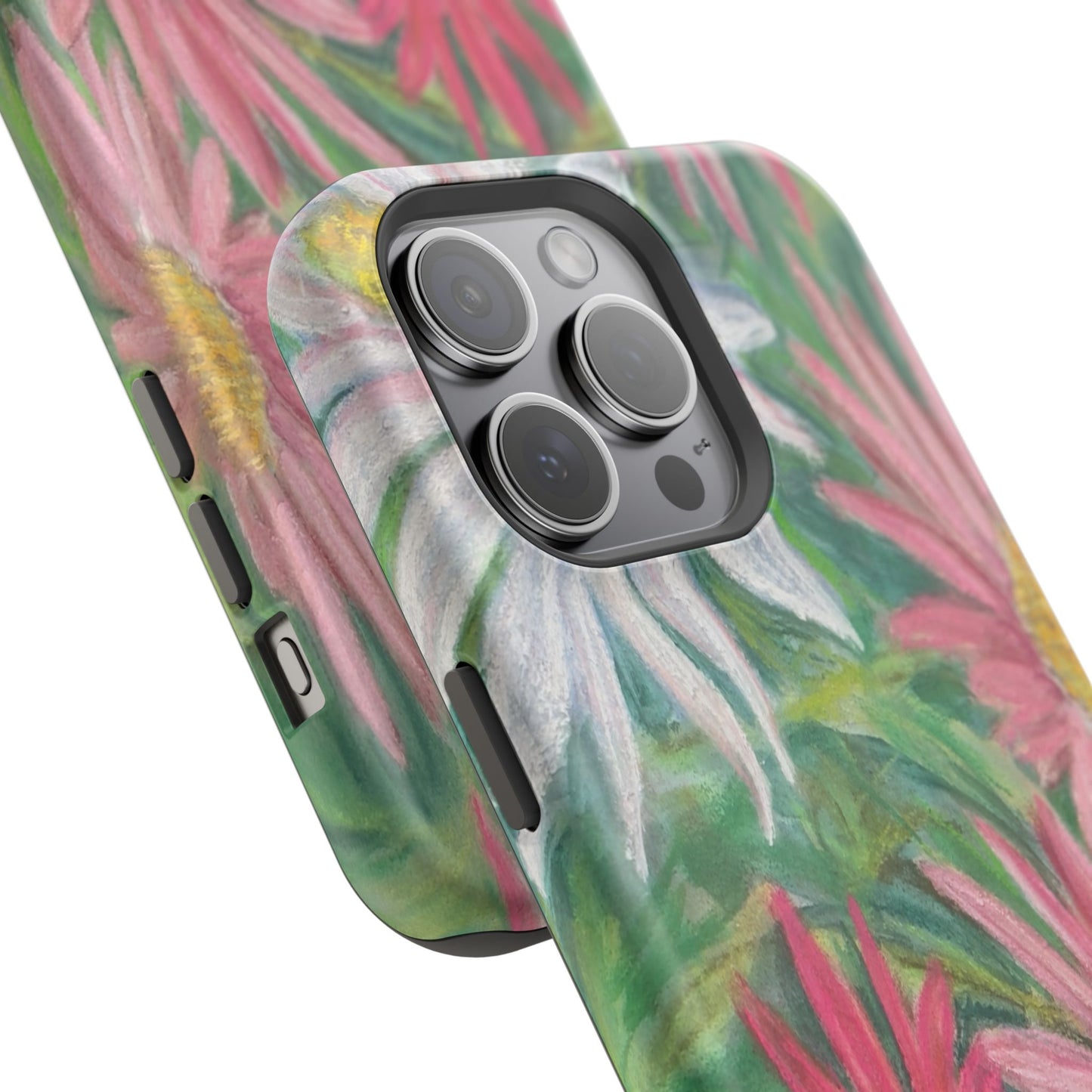 Painted Daisy  Magnetic Phone Case — Impact‑Resistant Protective Cover