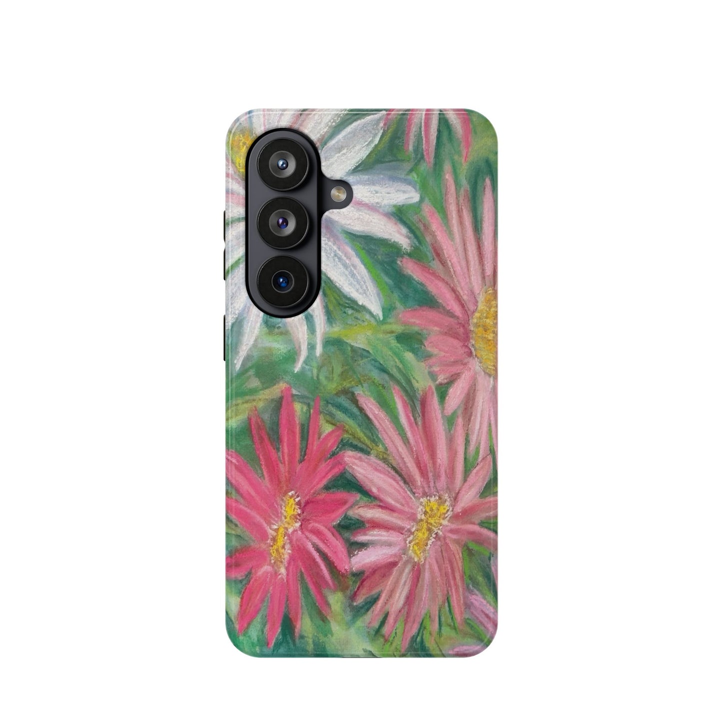 Painted Daisy  Magnetic Phone Case — Impact‑Resistant Protective Cover