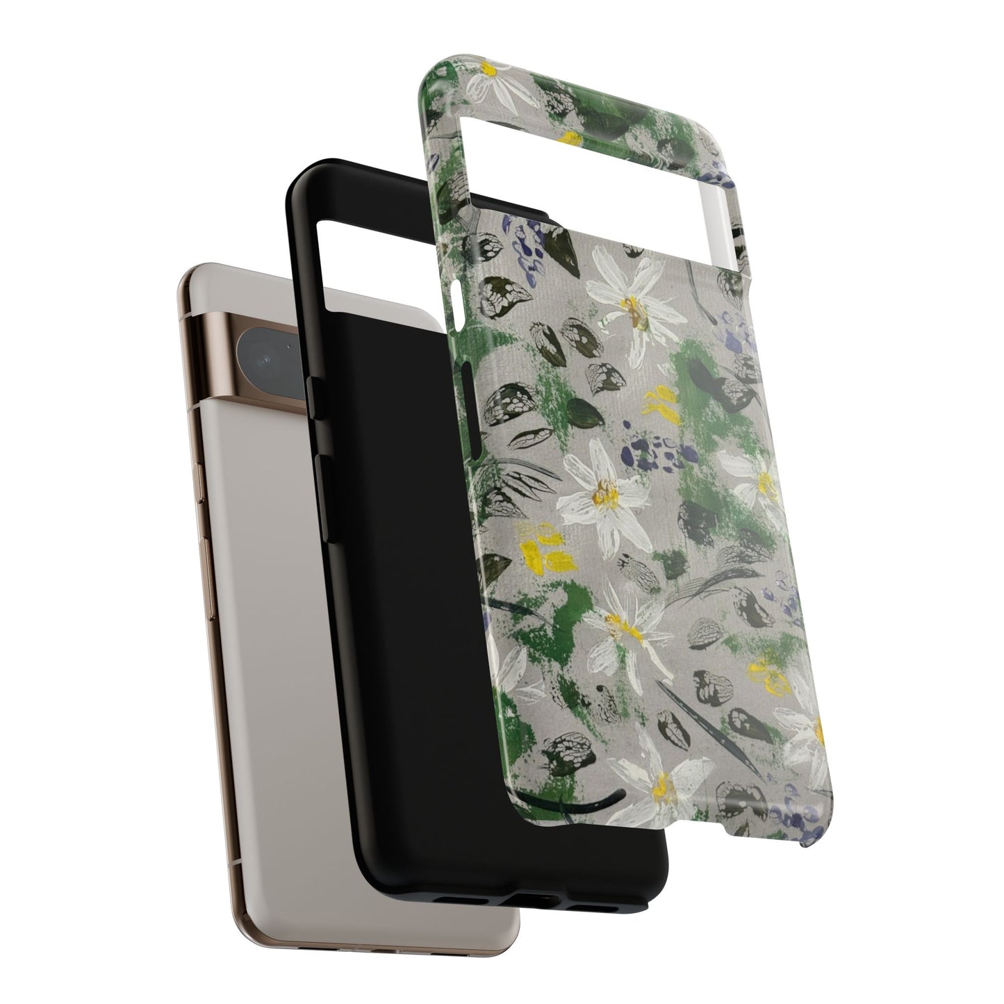 The Secret Woodland Garden Tough Phone Case | Botanical Floral iPhone Case | Whimsical Wildflower Phone Cover