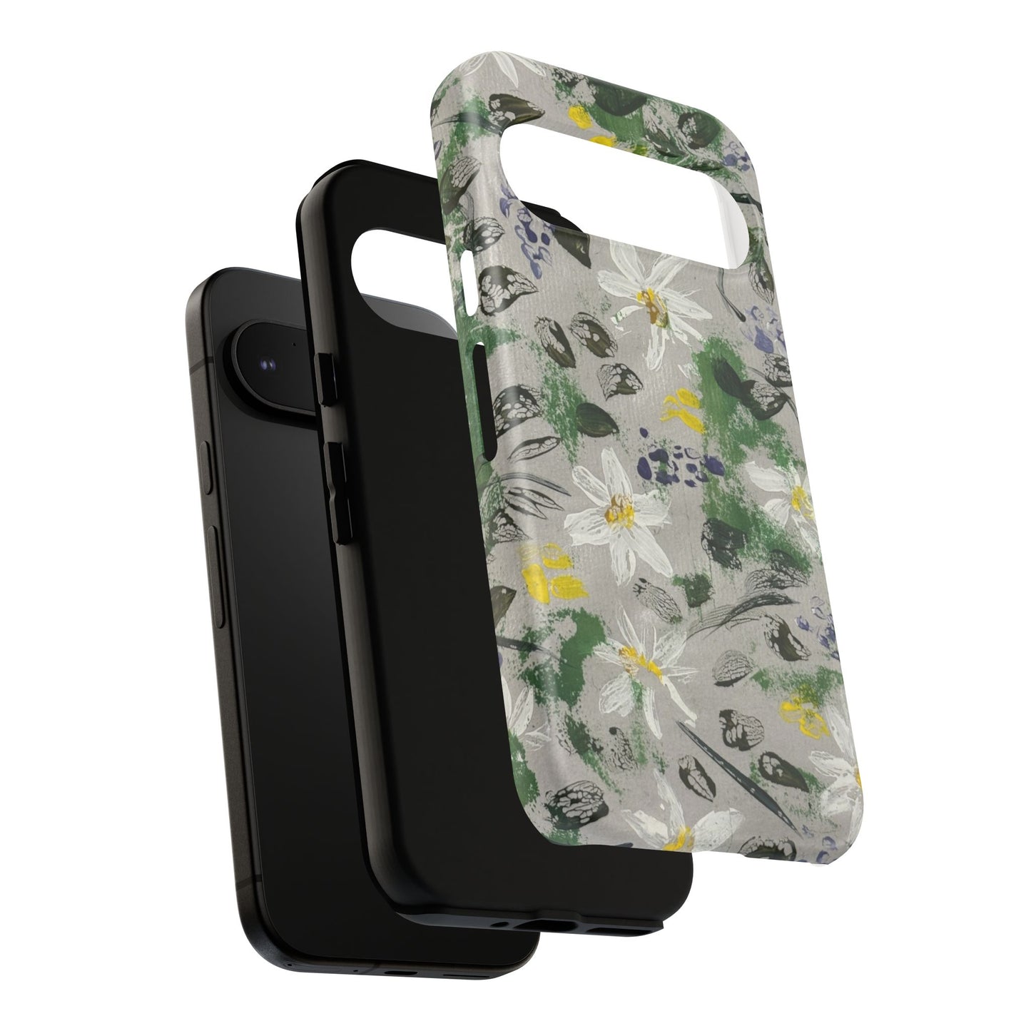 The Secret Woodland Garden Tough Phone Case | Botanical Floral iPhone Case | Whimsical Wildflower Phone Cover