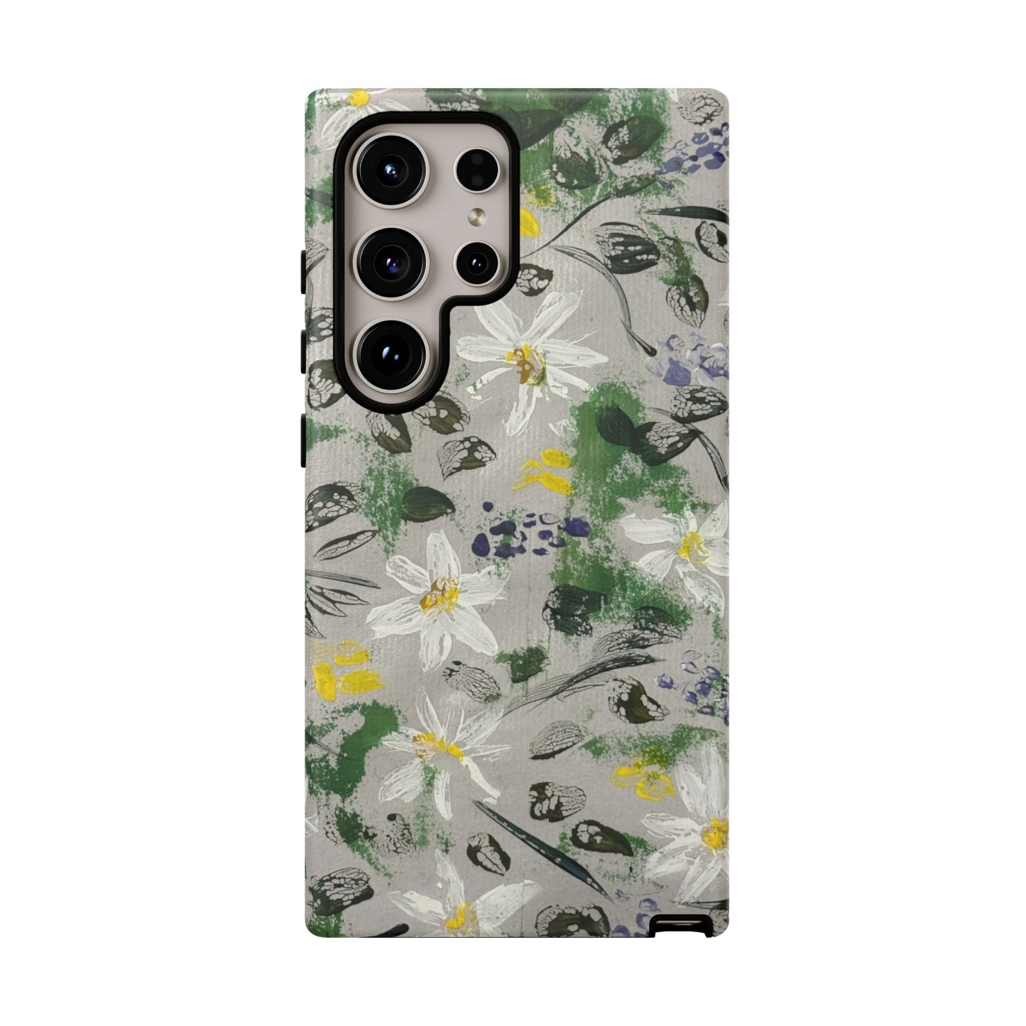 The Secret Woodland Garden Tough Phone Case | Botanical Floral iPhone Case | Whimsical Wildflower Phone Cover