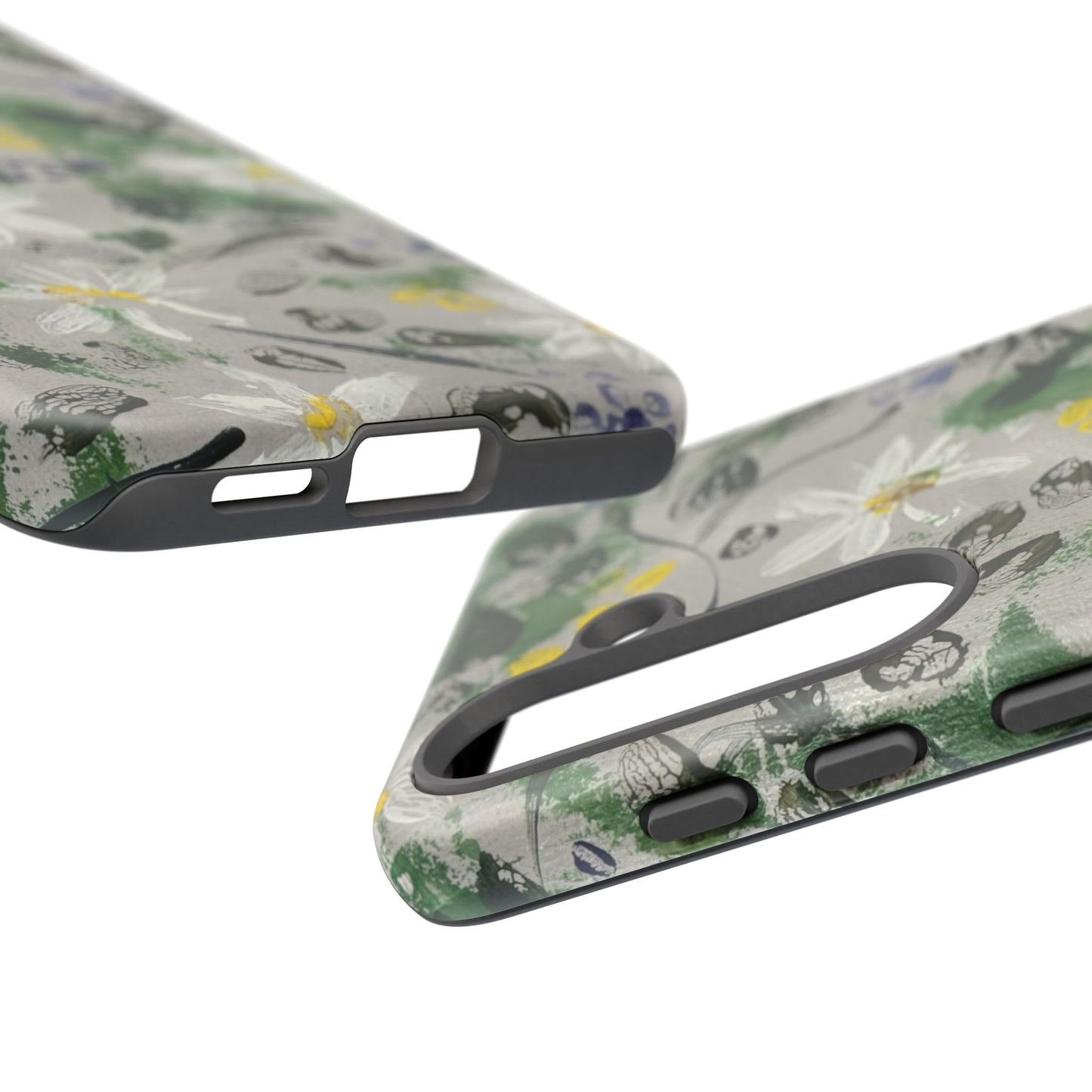 The Secret Woodland Garden Tough Phone Case | Botanical Floral iPhone Case | Whimsical Wildflower Phone Cover