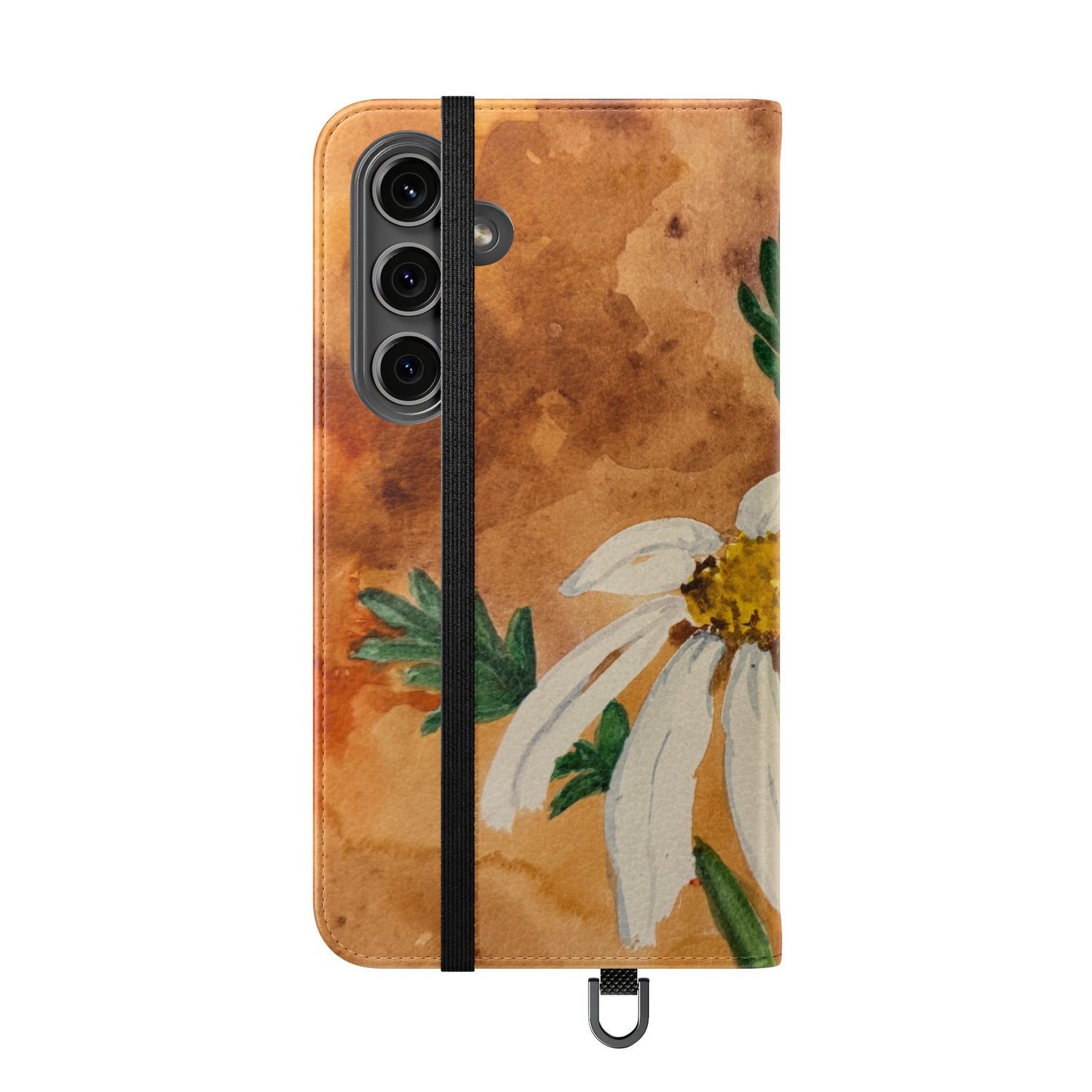 Golden Hour Daisies — Fold-Over Phone Case