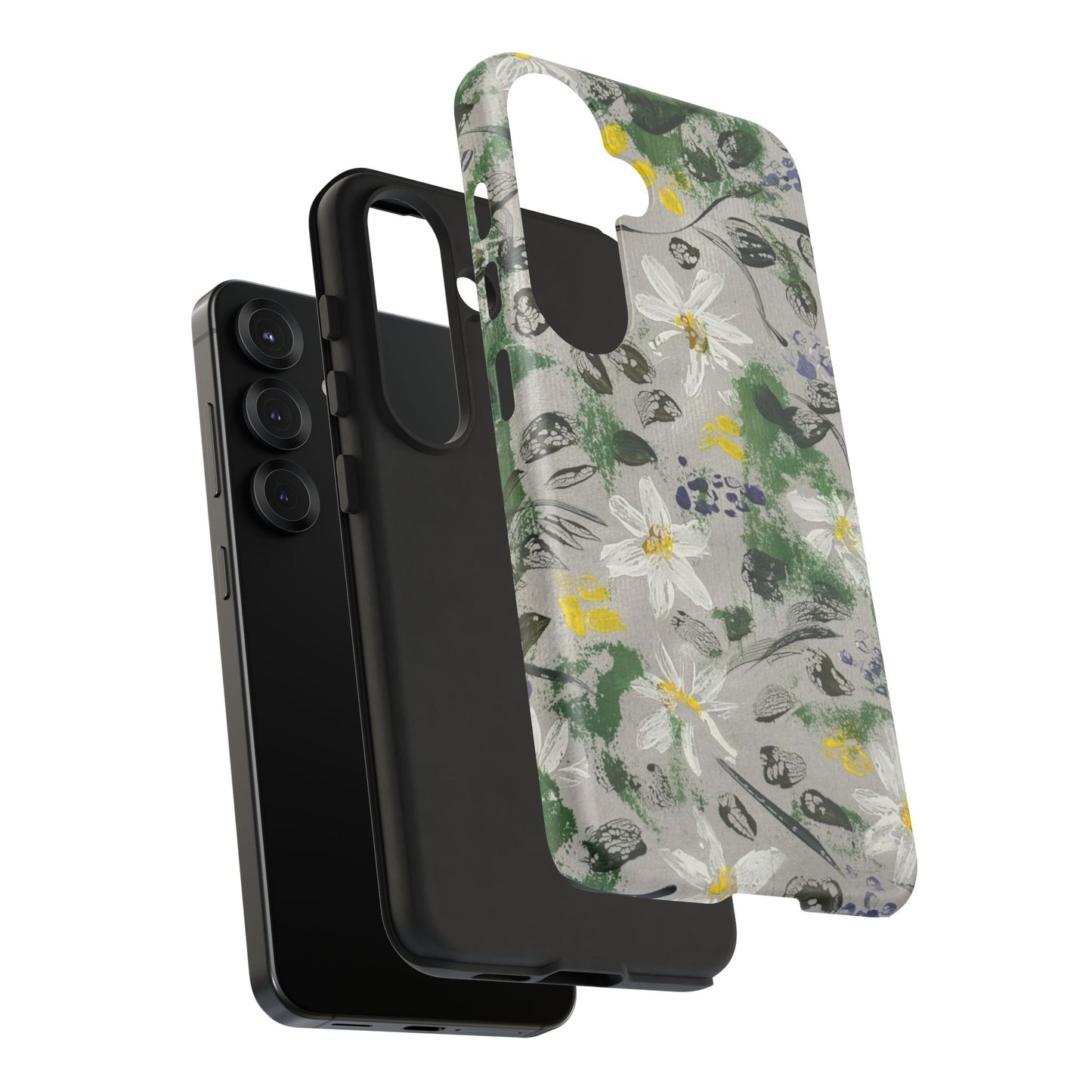 The Secret Woodland Garden Tough Phone Case | Botanical Floral iPhone Case | Whimsical Wildflower Phone Cover