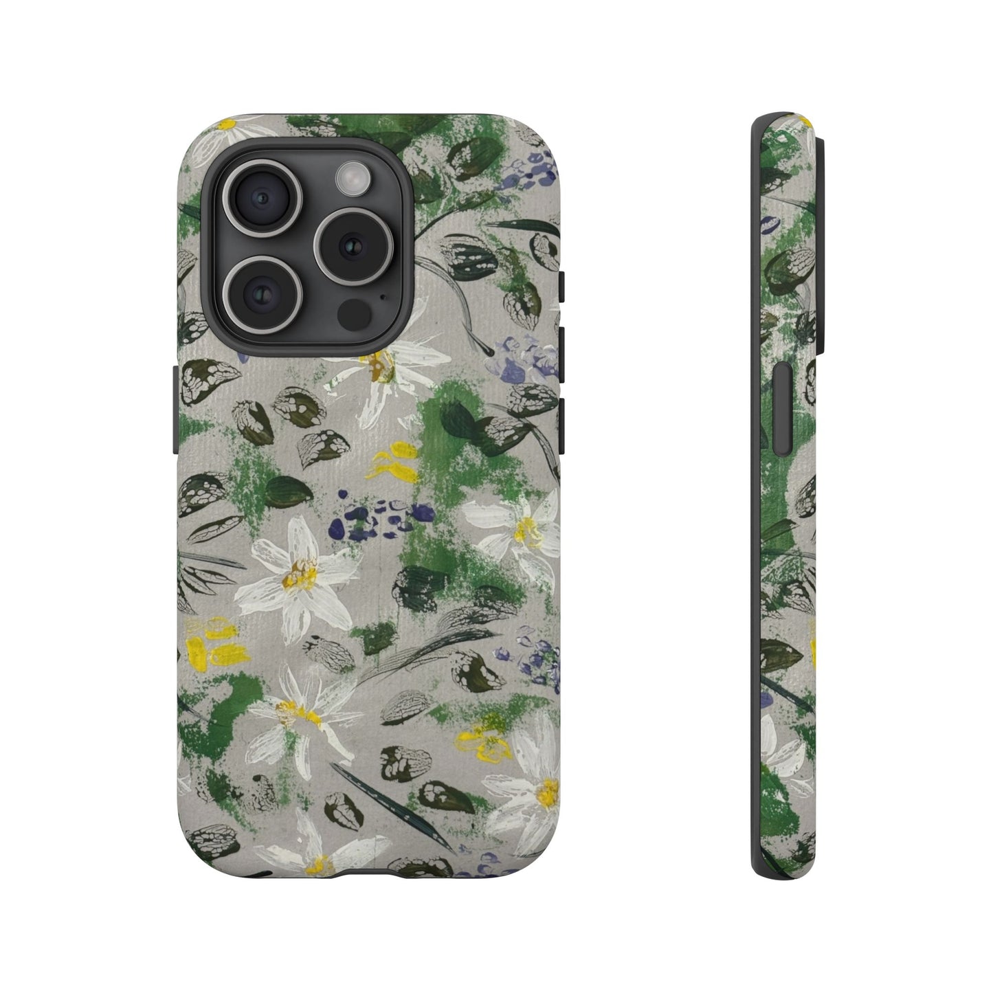 The Secret Woodland Garden Tough Phone Case | Botanical Floral iPhone Case | Whimsical Wildflower Phone Cover