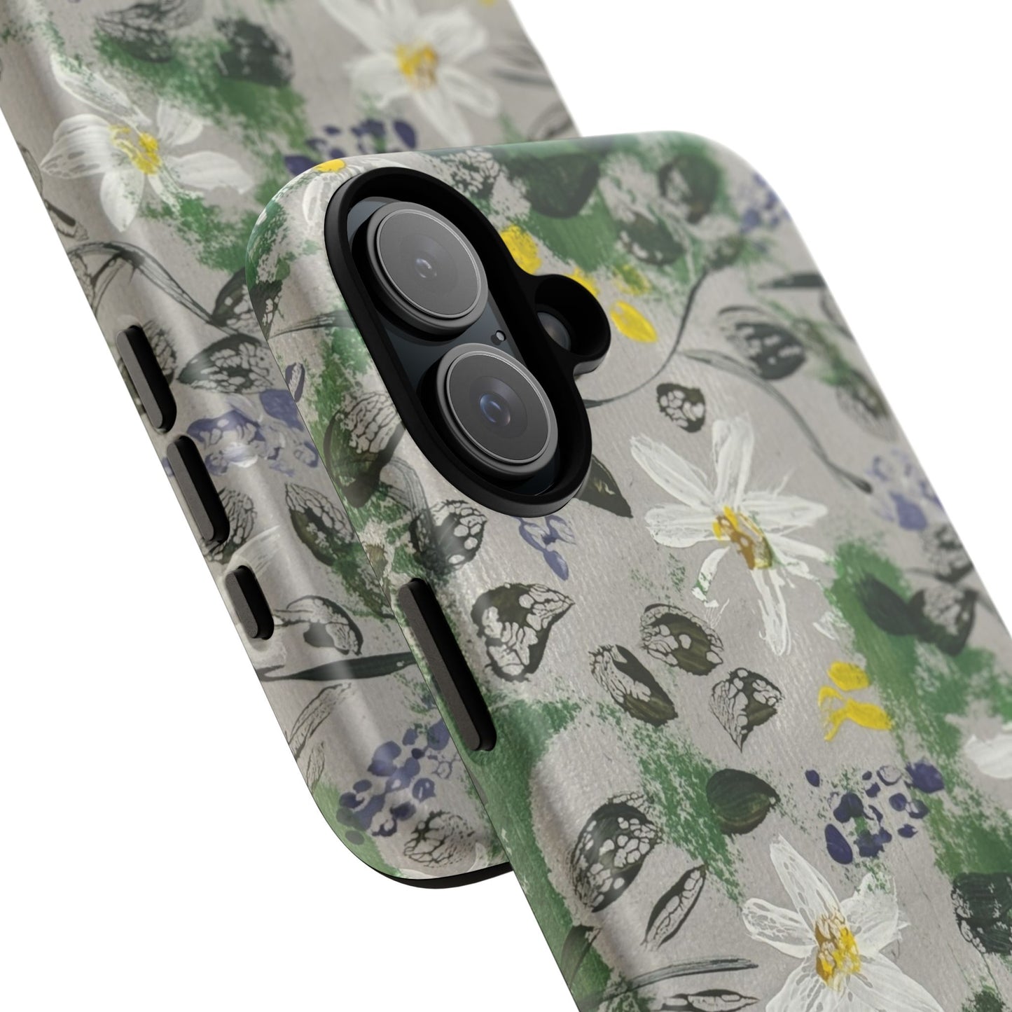The Secret Woodland Garden Tough Phone Case | Botanical Floral iPhone Case | Whimsical Wildflower Phone Cover