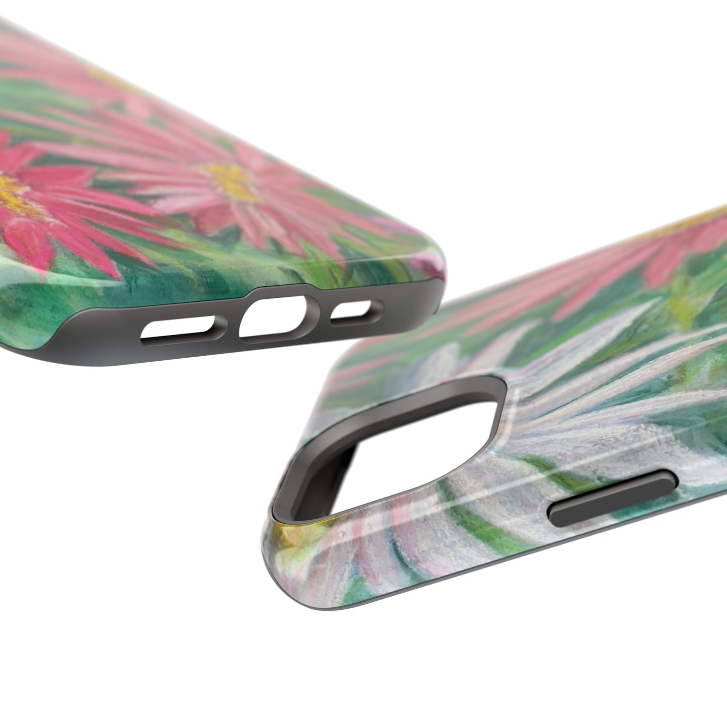 Painted Daisy  Magnetic Phone Case — Impact‑Resistant Protective Cover