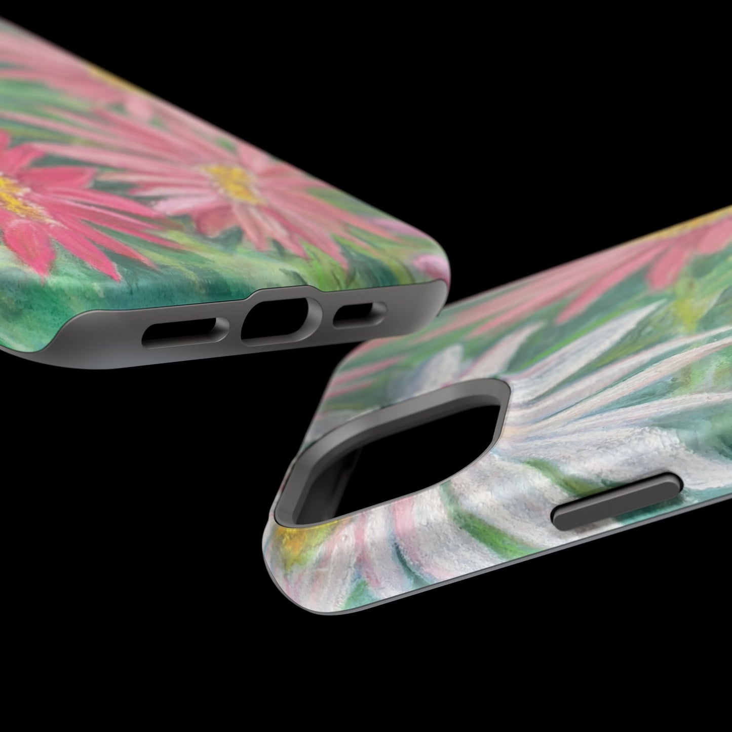 Painted Daisy  Magnetic Phone Case — Impact‑Resistant Protective Cover