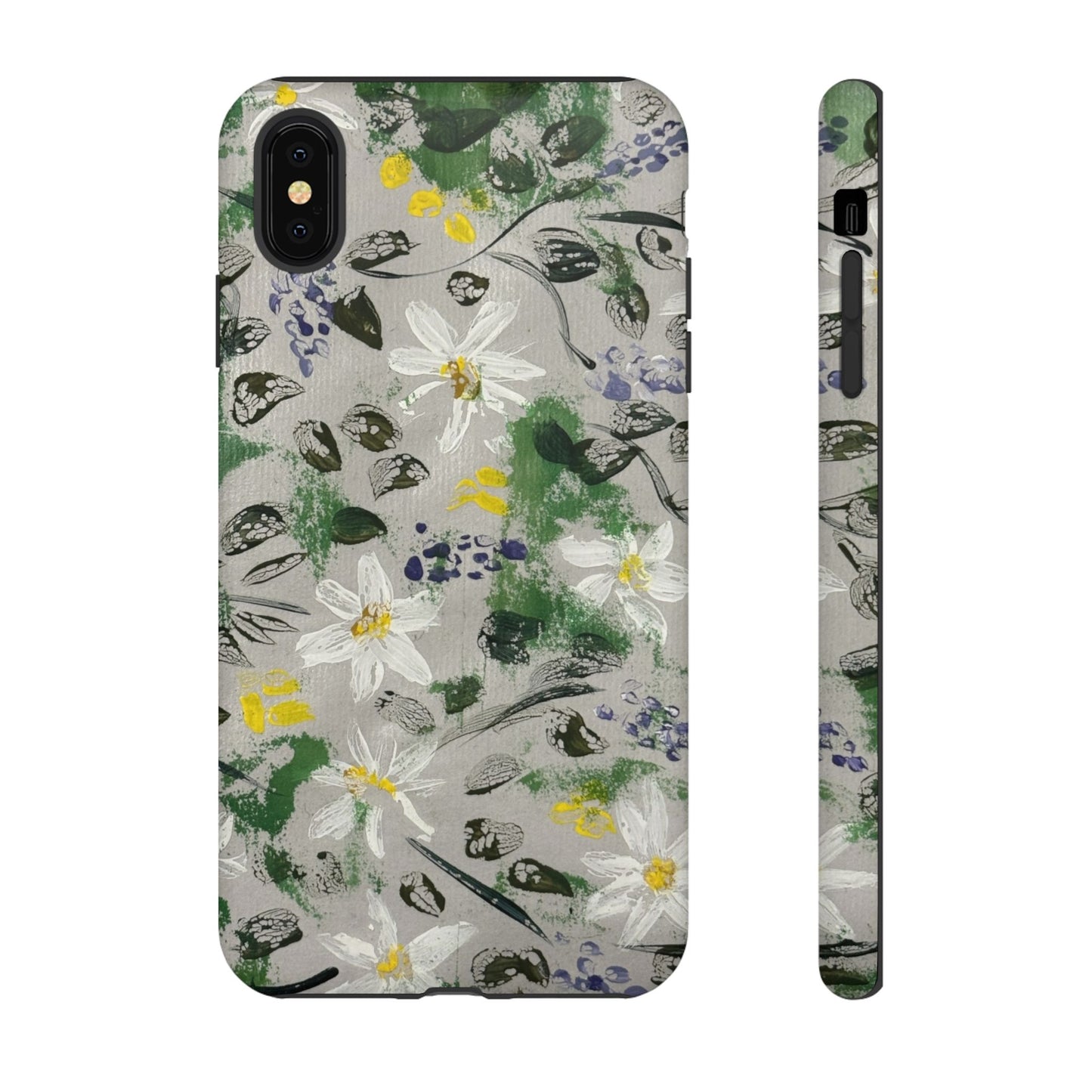The Secret Woodland Garden Tough Phone Case | Botanical Floral iPhone Case | Whimsical Wildflower Phone Cover