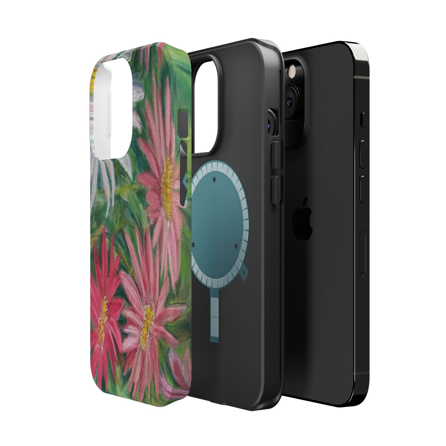 Painted Daisy  Magnetic Phone Case — Impact‑Resistant Protective Cover