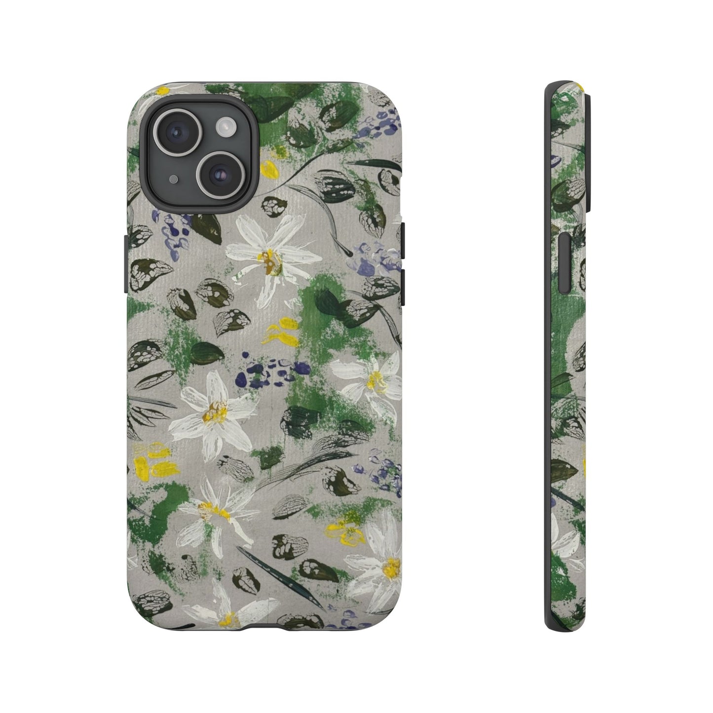 The Secret Woodland Garden Tough Phone Case | Botanical Floral iPhone Case | Whimsical Wildflower Phone Cover
