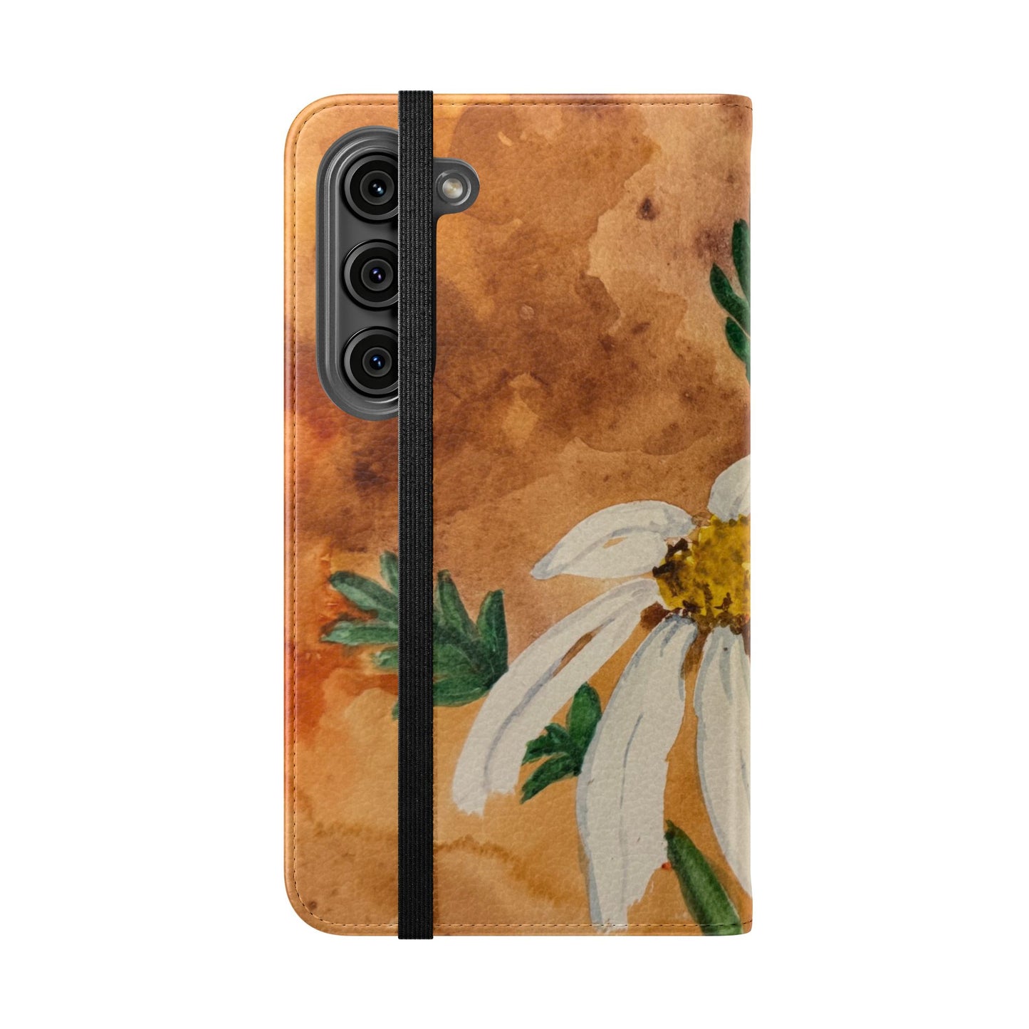 Golden Hour Daisies — Fold-Over Phone Case