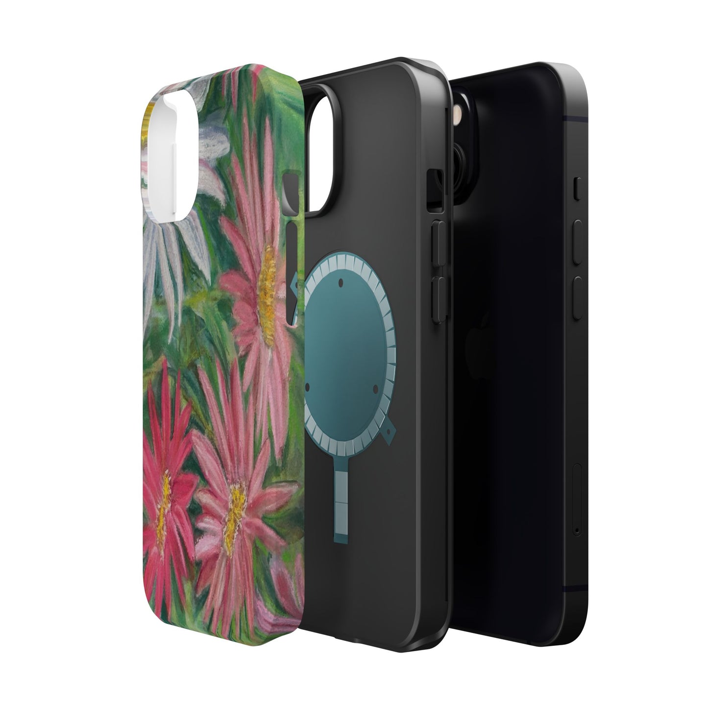 Painted Daisy  Magnetic Phone Case — Impact‑Resistant Protective Cover