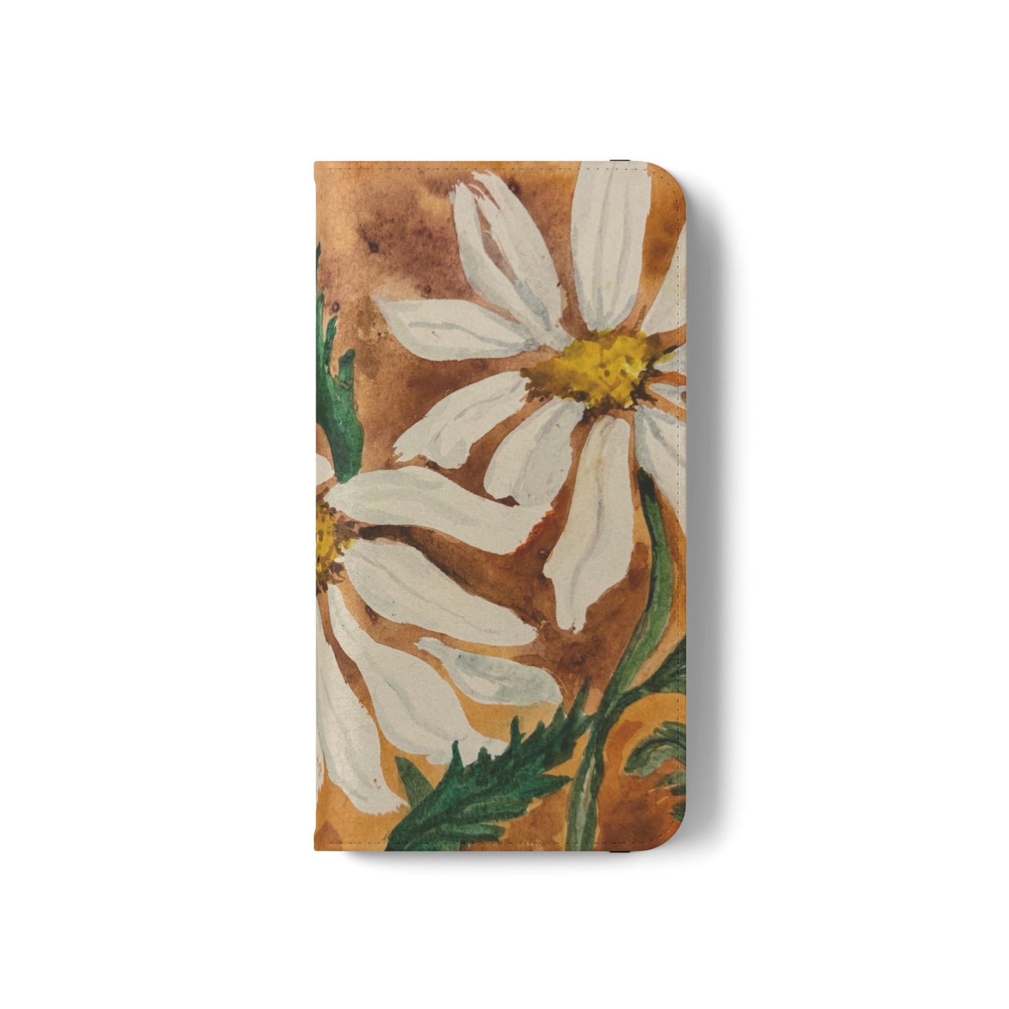 Golden Hour Daisies — Fold-Over Phone Case