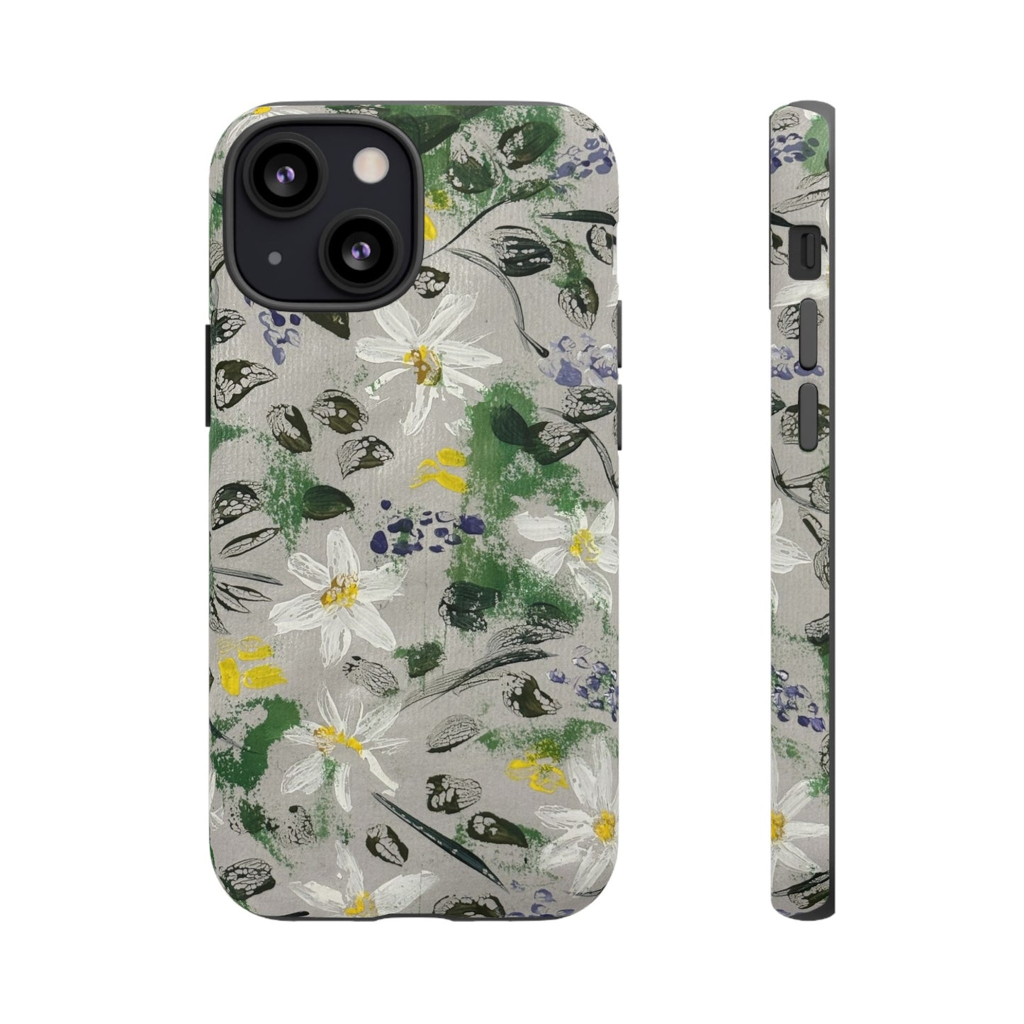 The Secret Woodland Garden Tough Phone Case | Botanical Floral iPhone Case | Whimsical Wildflower Phone Cover