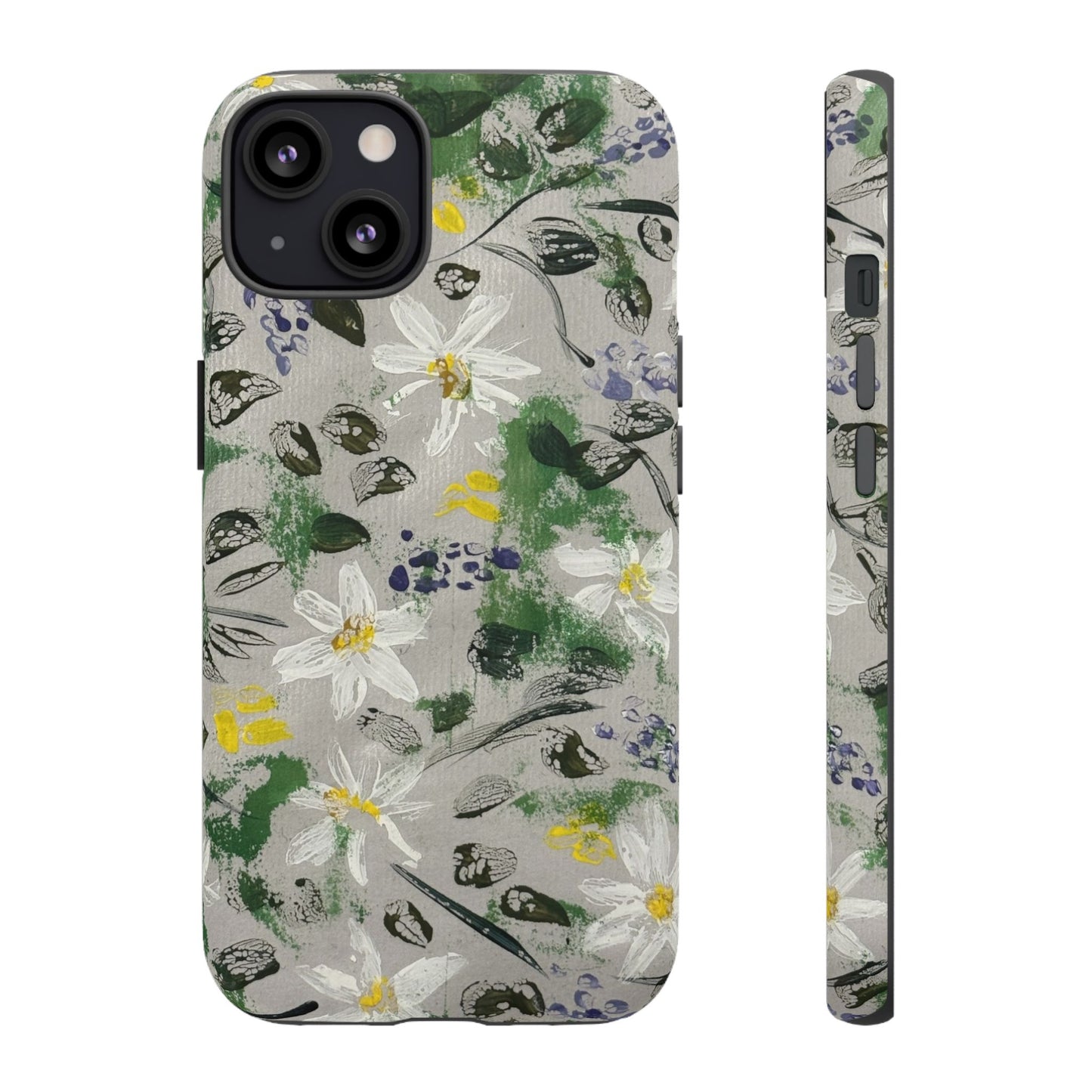 The Secret Woodland Garden Tough Phone Case | Botanical Floral iPhone Case | Whimsical Wildflower Phone Cover
