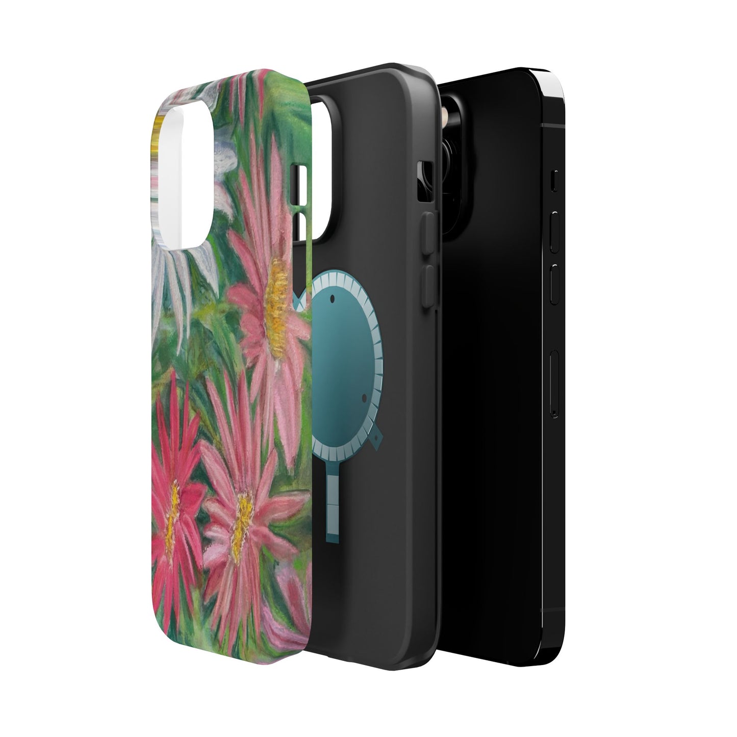Painted Daisy  Magnetic Phone Case — Impact‑Resistant Protective Cover