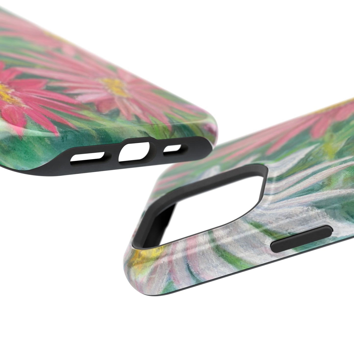 Painted Daisy  Magnetic Phone Case — Impact‑Resistant Protective Cover