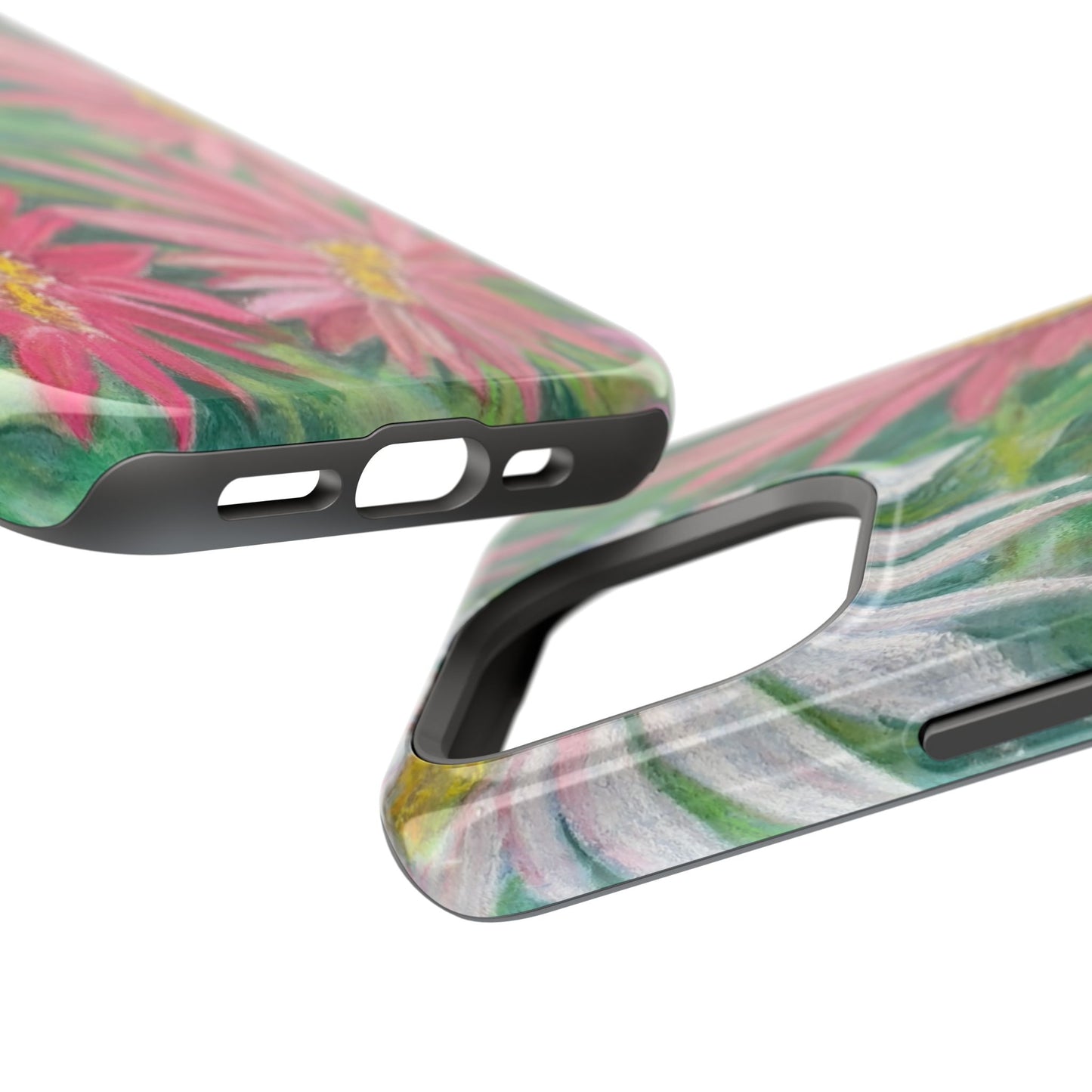 Painted Daisy  Magnetic Phone Case — Impact‑Resistant Protective Cover